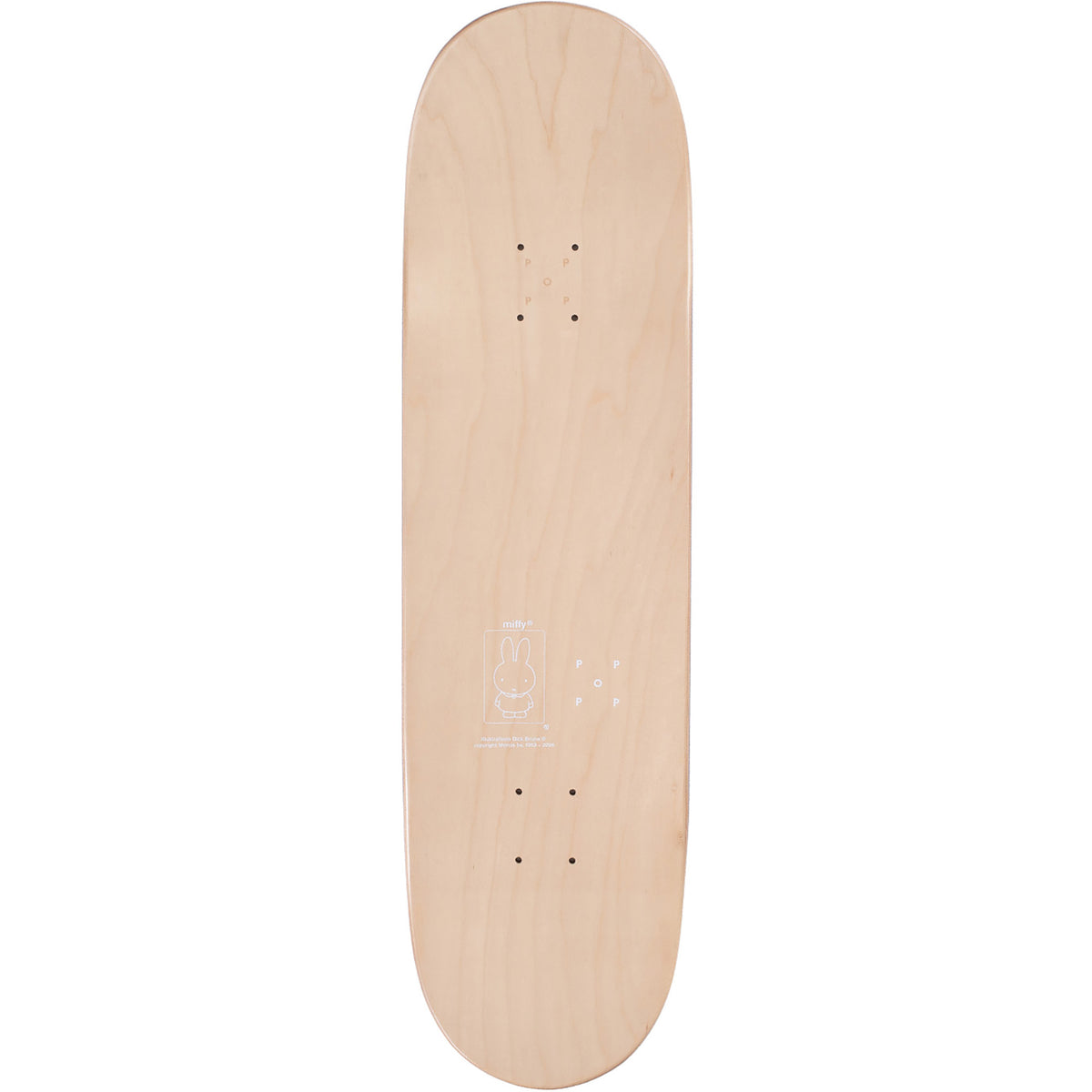 Miffy x Pop Trading Company FS Skateboard Deck 8.5"
