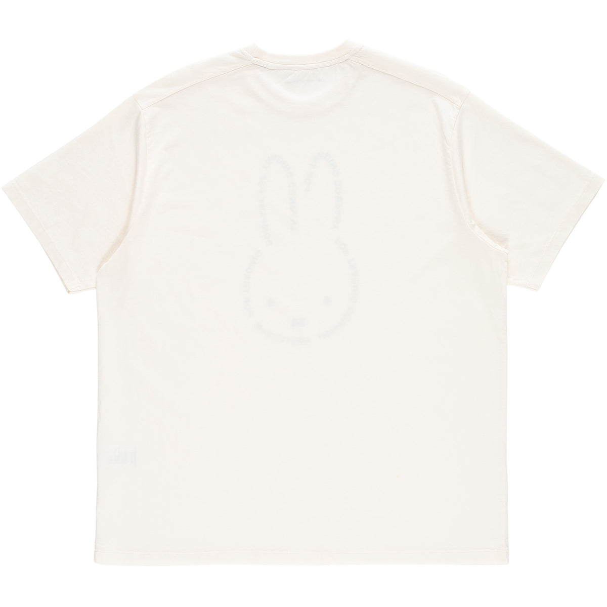 Miffy x Pop Trading Company Script T-Shirt Off White
