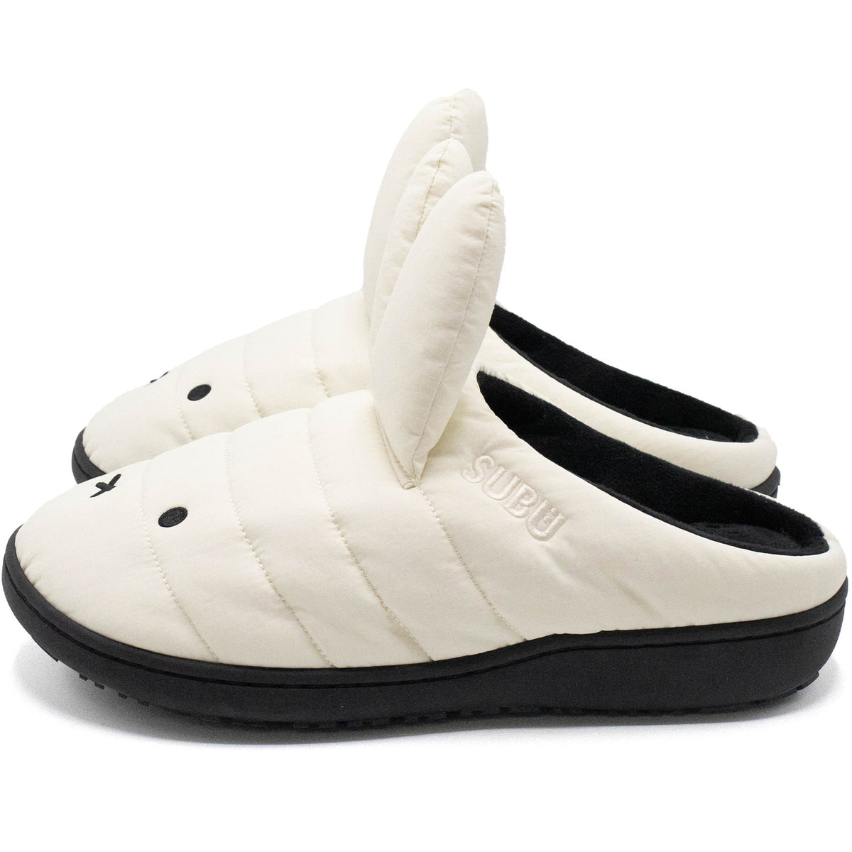 Miffy x Pop Trading Company Subu Loafers White/Black