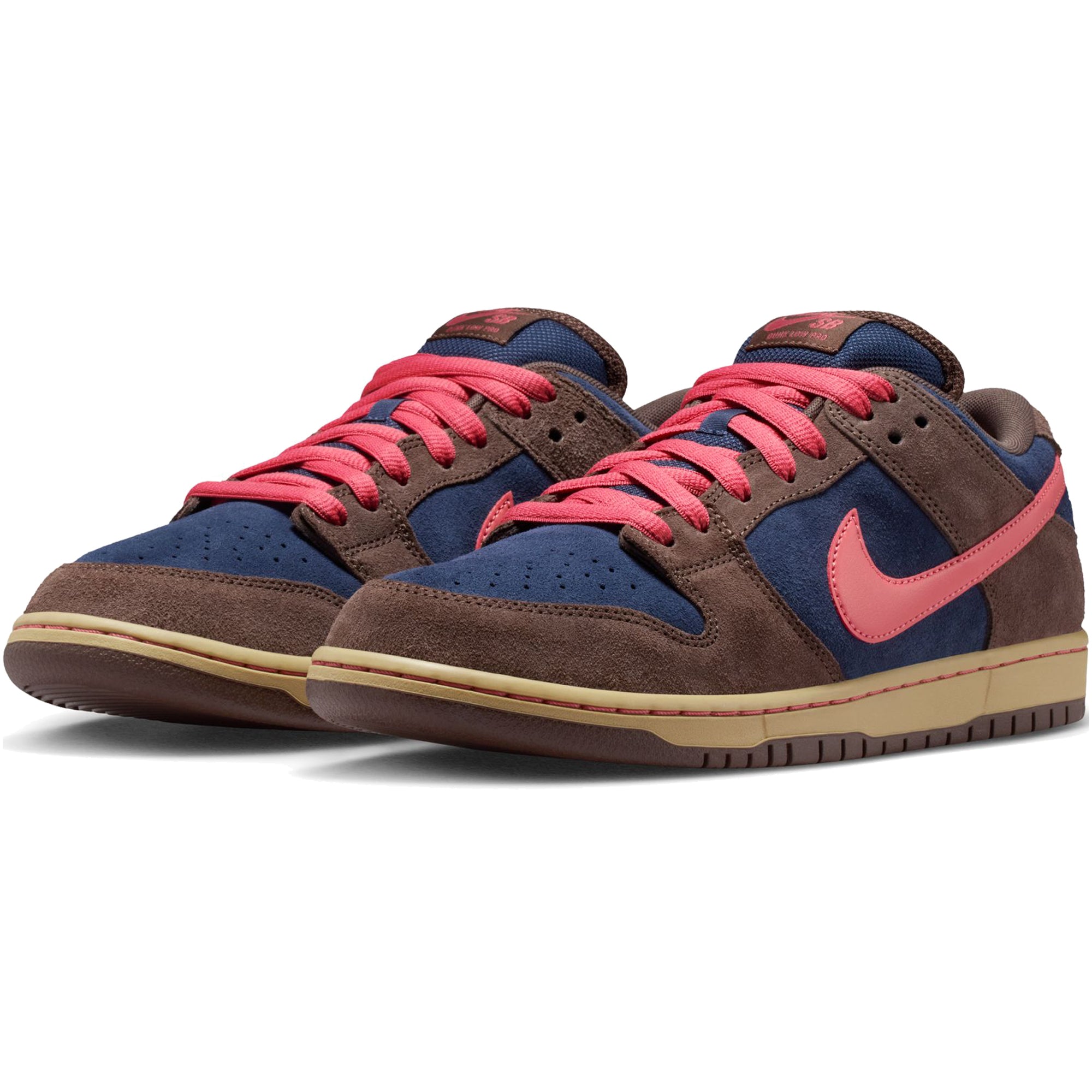 Nike SB Dunk Low Pro Shoes Baroque Brown/Adobe-Midnight Navy