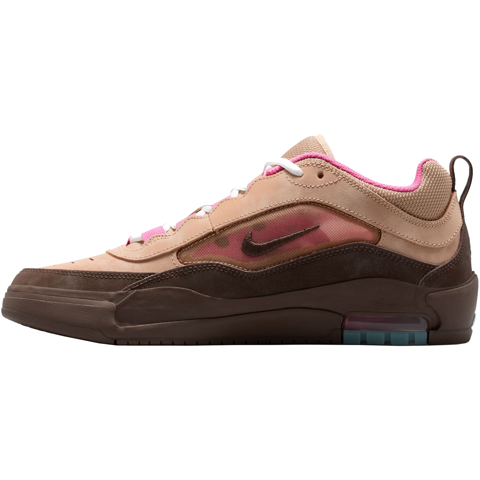 Nike SB Air Max Ishod Wair Shoes Hemp/Baroque Brown-Pinksicle