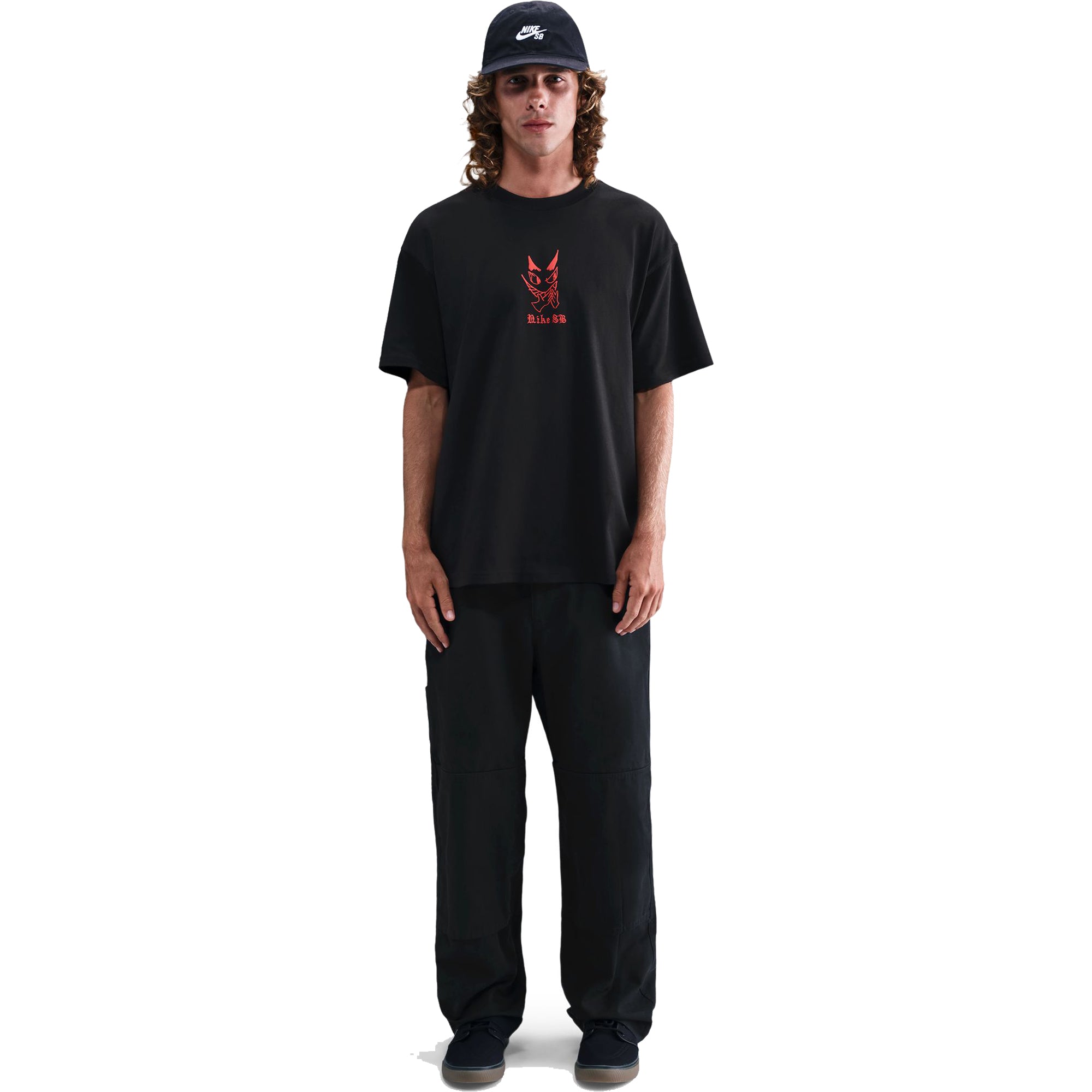 Nike SB Charcoal Dunk T Shirt Black