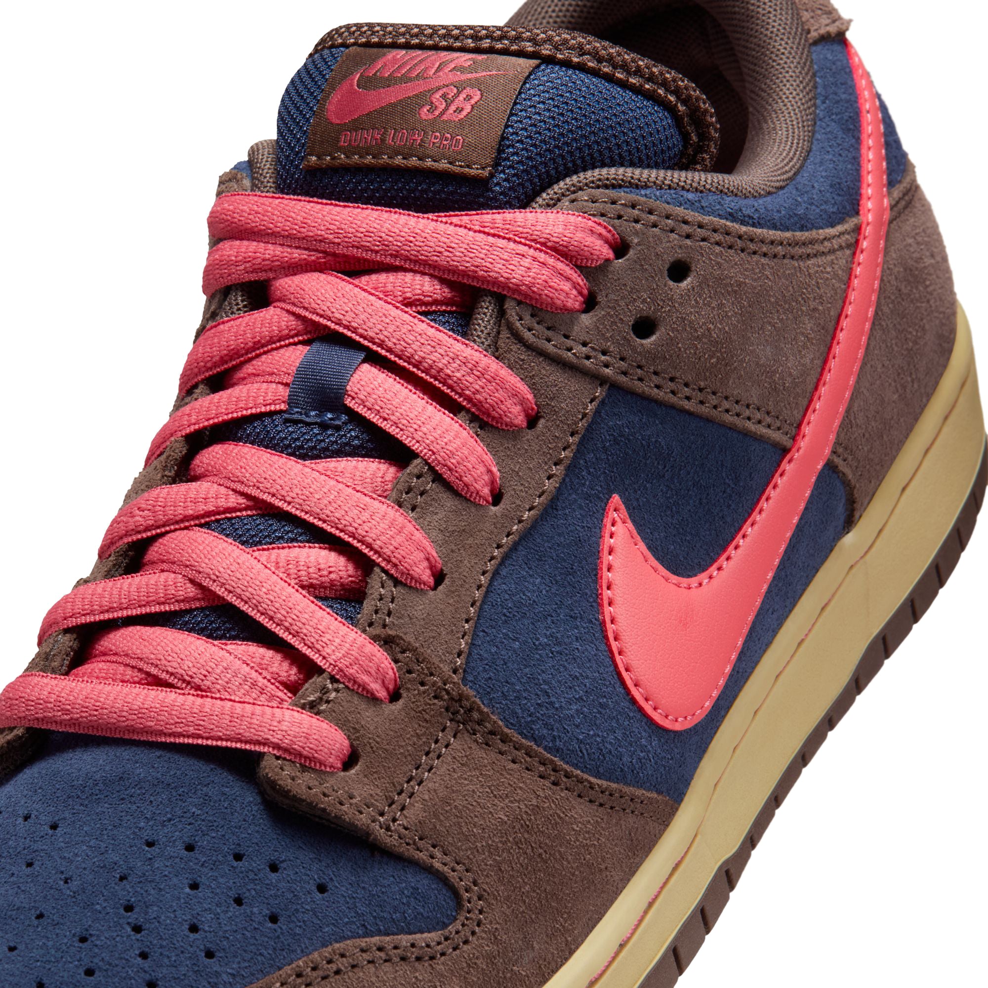 Nike SB Dunk Low Pro Shoes Baroque Brown/Adobe-Midnight Navy