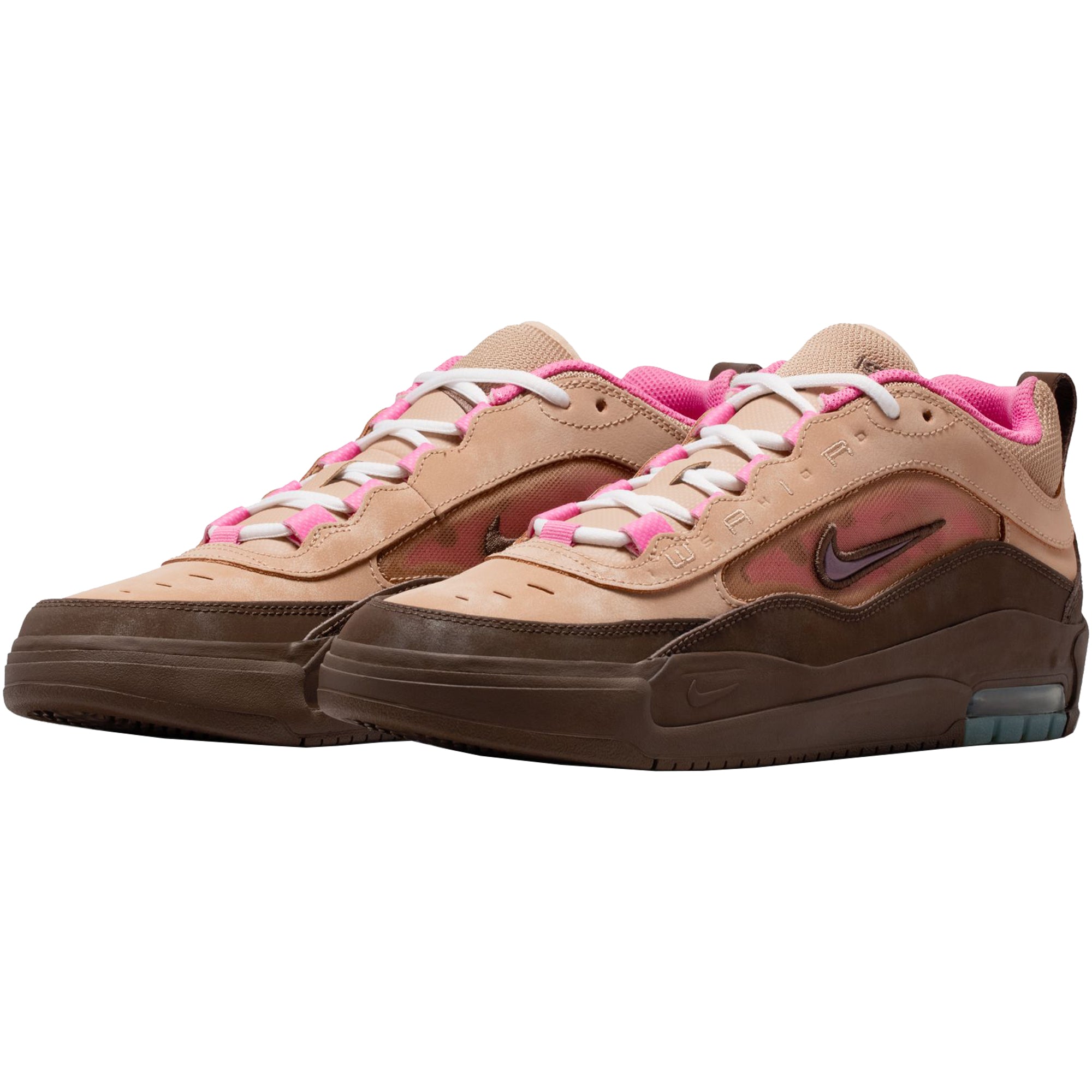 Nike SB Air Max Ishod Wair Premium Shoes Hemp/Baroque Brown-Pinksicle