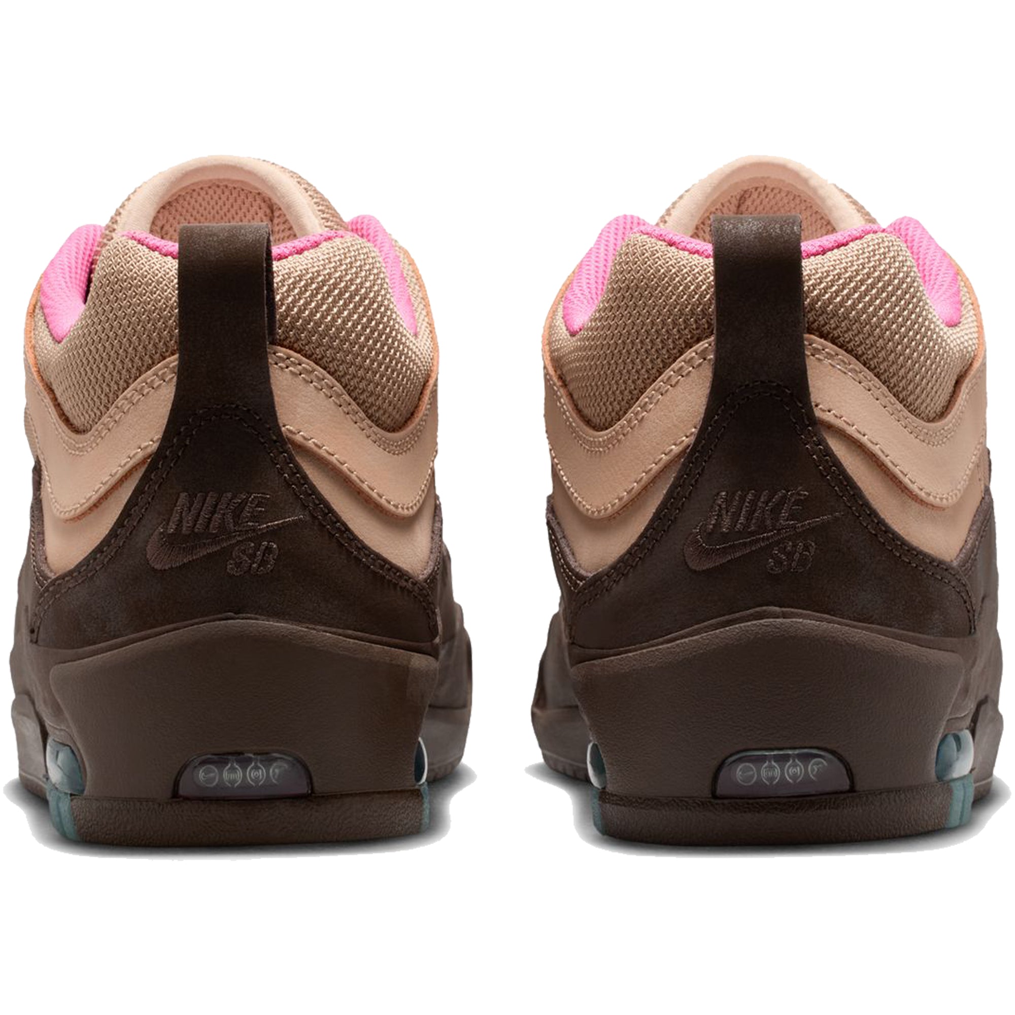 Nike SB Air Max Ishod Wair Shoes Hemp/Baroque Brown-Pinksicle