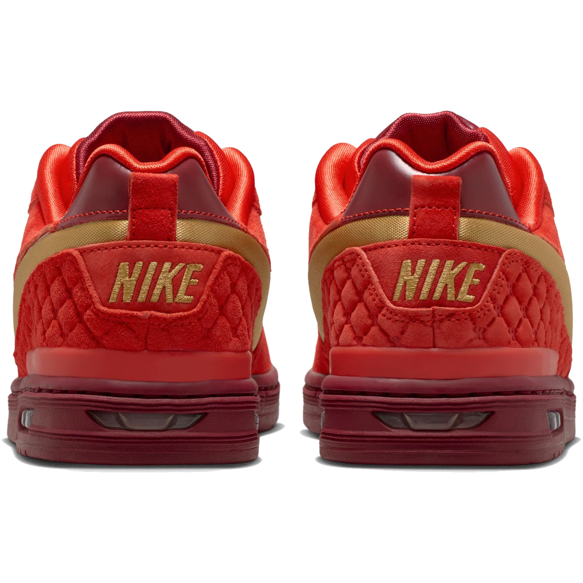 Nike SB Paul Rodriguez Zoom Air Low Shoes Habanero Red/Club Gold-Team Red