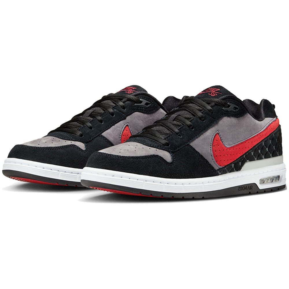 Nike SB Paul Rodriguez Zoom Air Low Black/Varsity Red-Flint Grey-Black