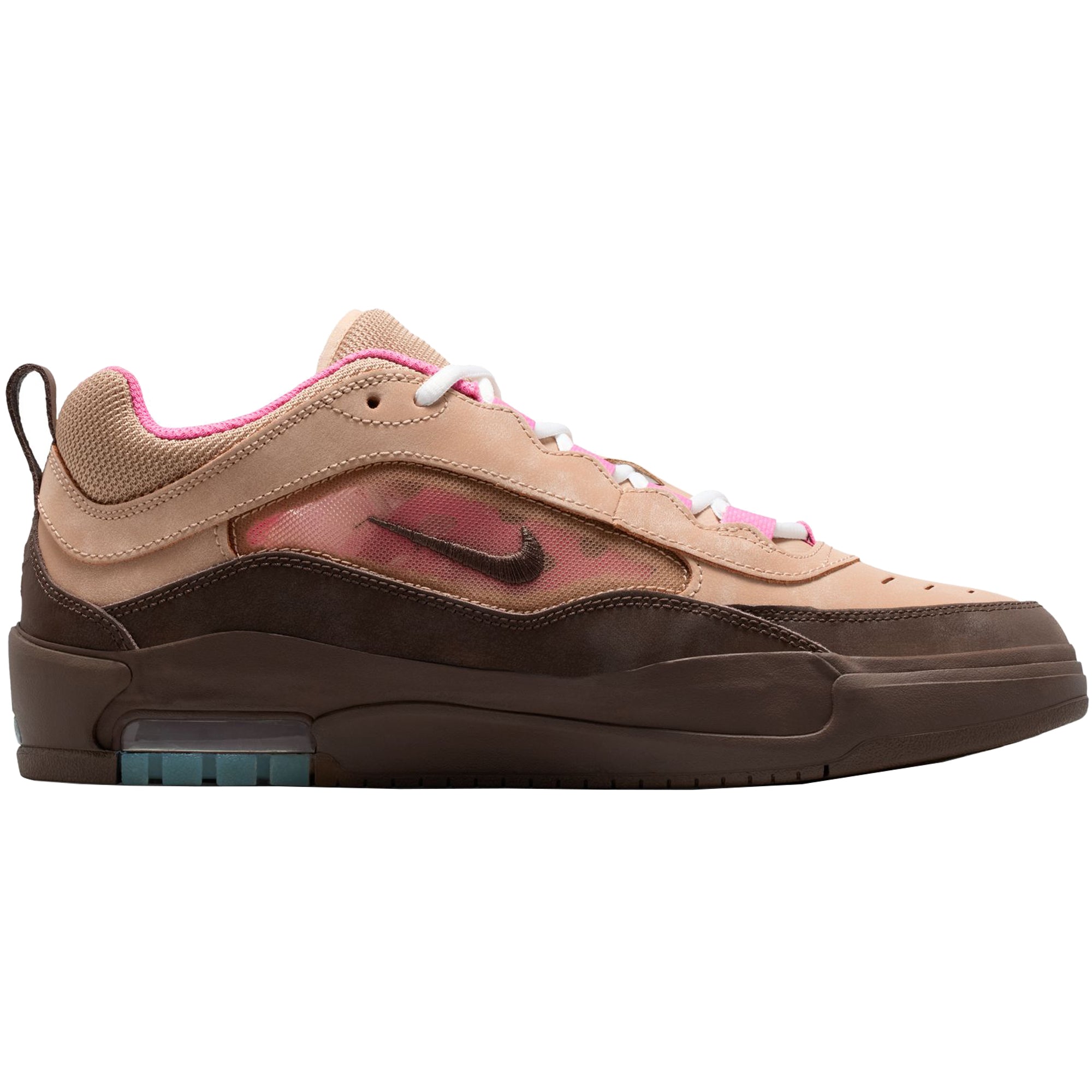 Nike SB Air Max Ishod Wair Premium Shoes Hemp/Baroque Brown-Pinksicle