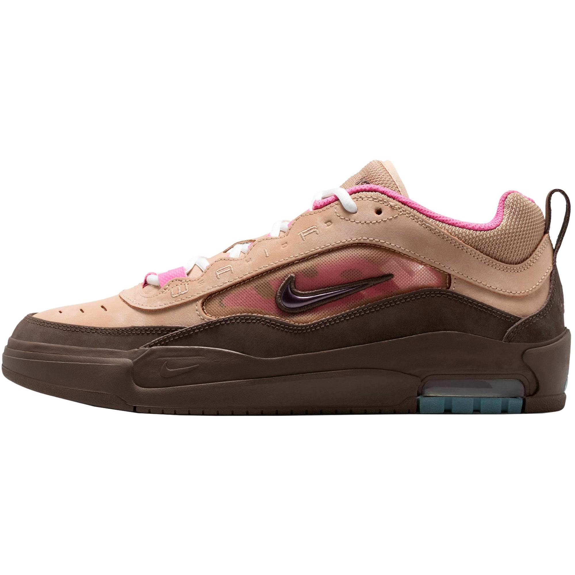 Nike SB Air Max Ishod Wair Shoes Hemp/Baroque Brown-Pinksicle