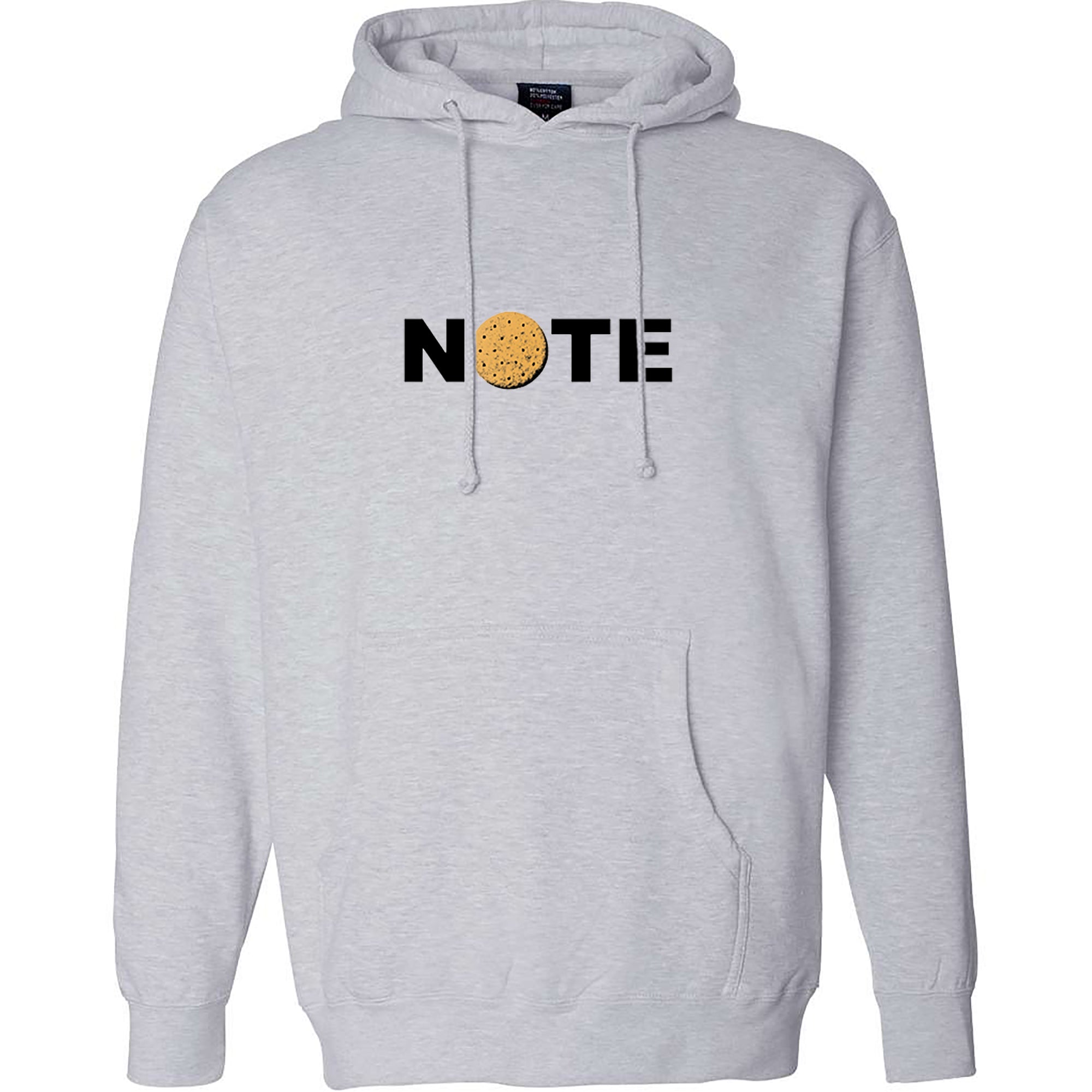 NOTE Biscuit Hooded Sweatshirt Heather Grey