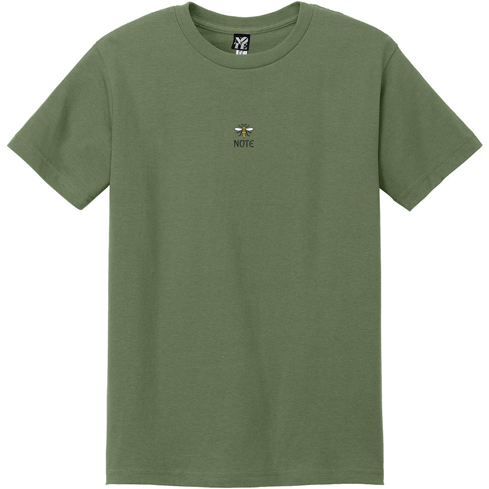 NOTE Emblem T Shirt Military Green