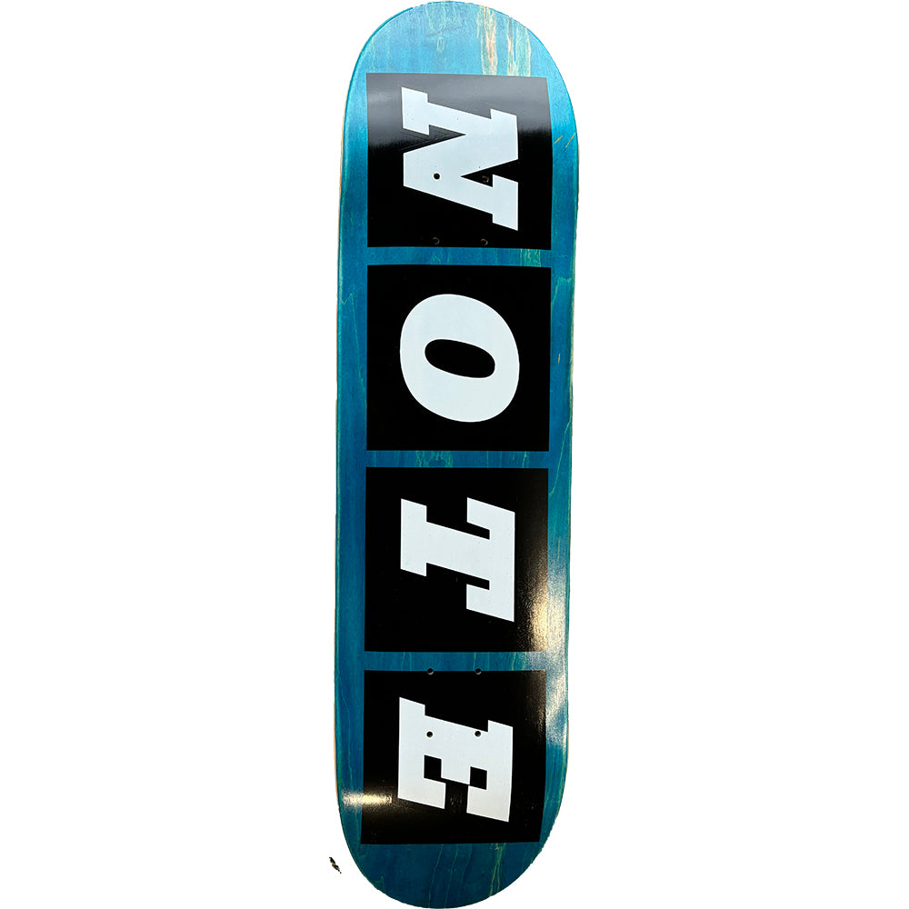 NOTE Studio Black/White Skateboard Deck 8.5"