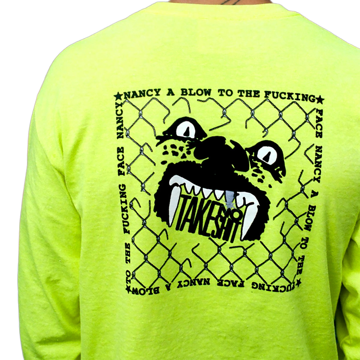 Nancy No Shit Long Sleeve Lime