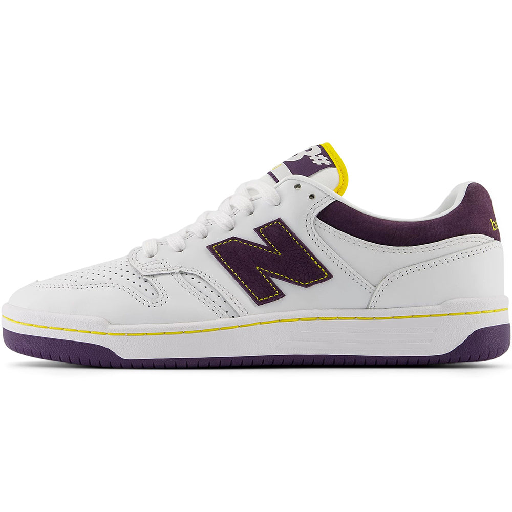 New Balance Numeric 480 Shoes White/Purple