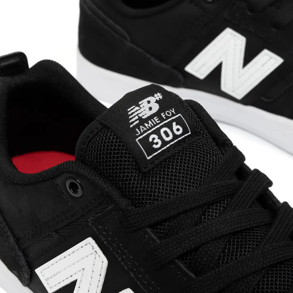 New Balance Numeric Jamie Foy 306 Shoes Black/White