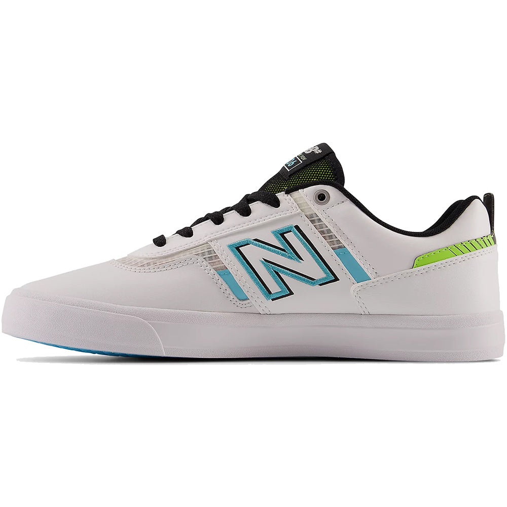 New Balance Numeric Jamie Foy 306 Shoes White/Aqua Sky
