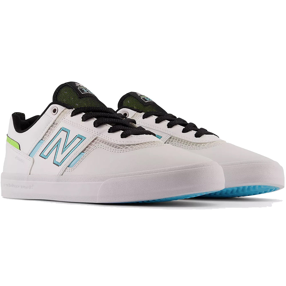 New Balance Numeric Jamie Foy 306 Shoes White/Aqua Sky