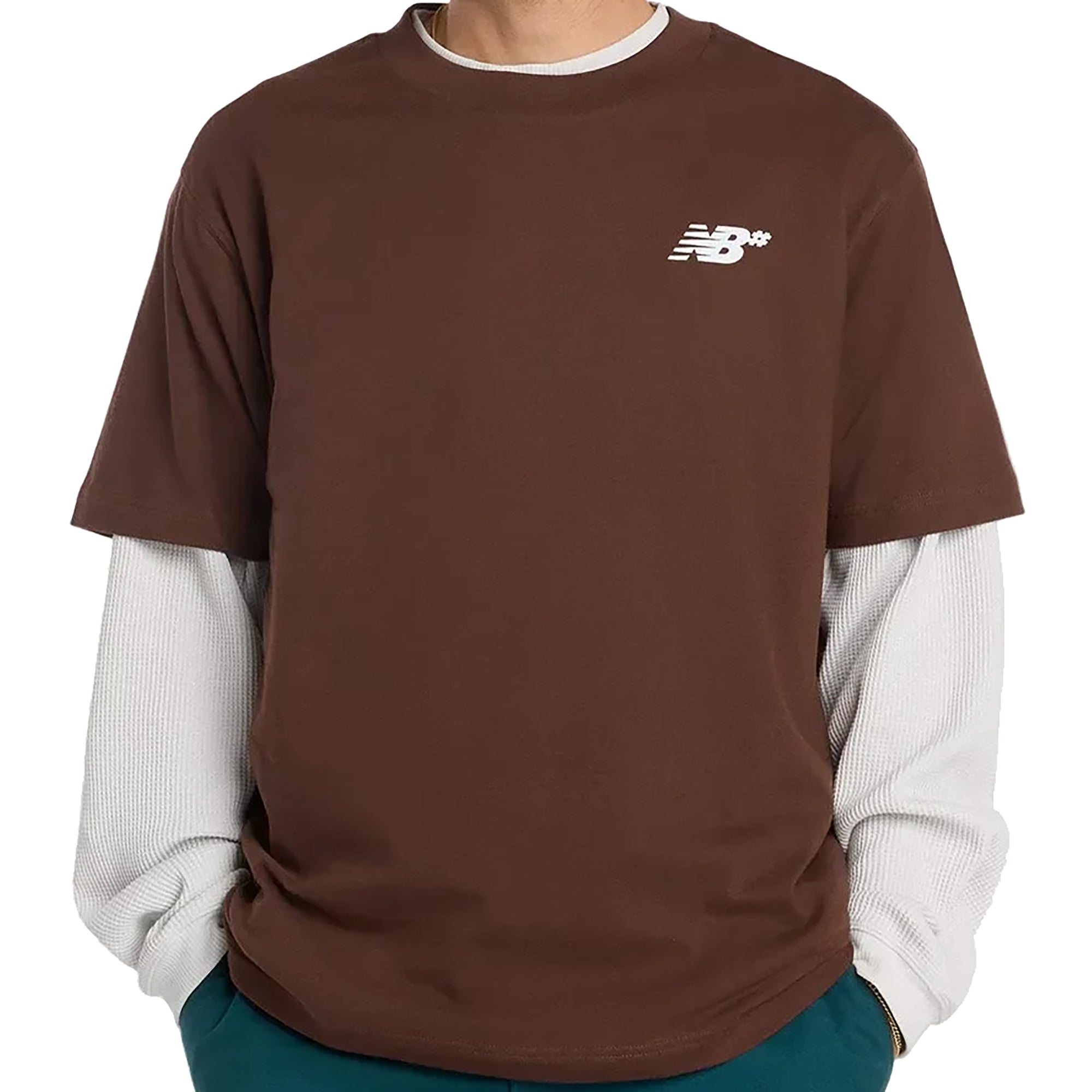 New Balance Numeric Numeric Small Logo T-Shirt Pumpernickel