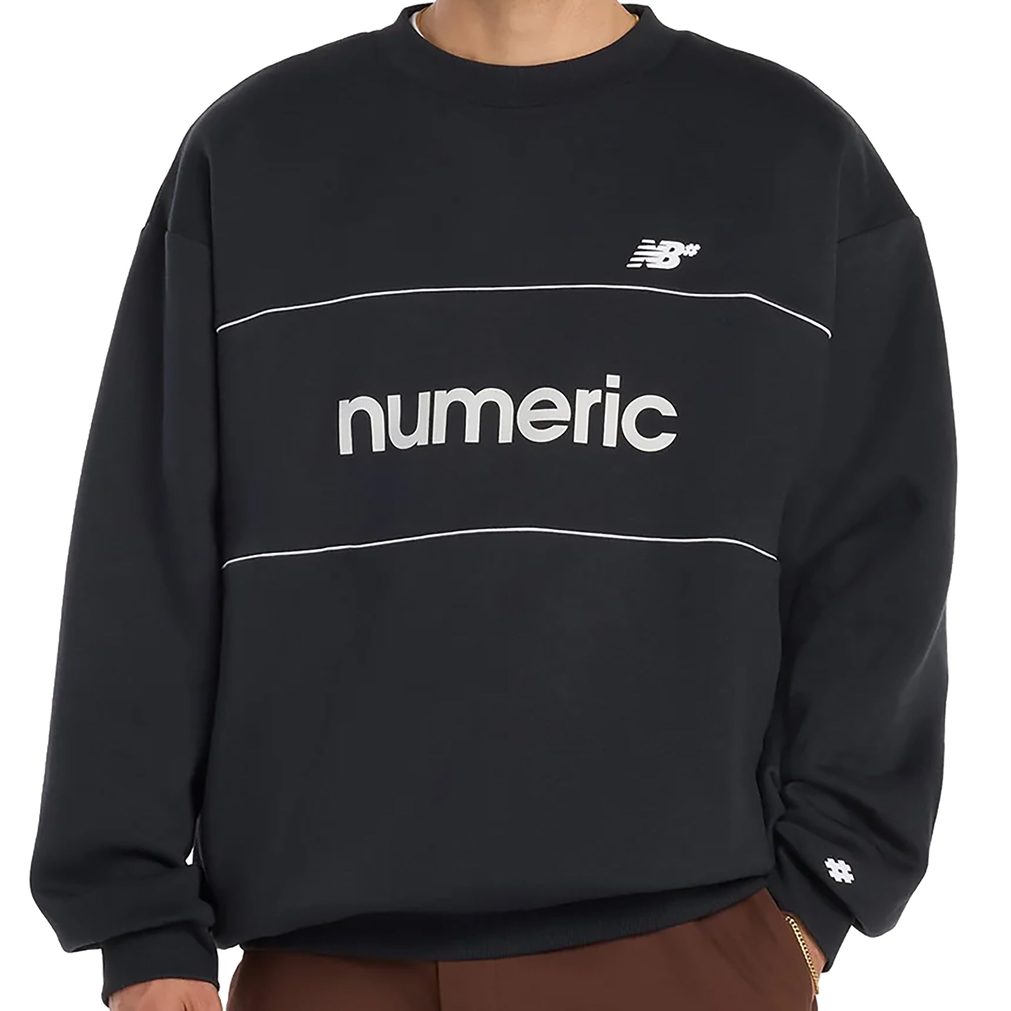 New Balance Numeric Team Crew Black