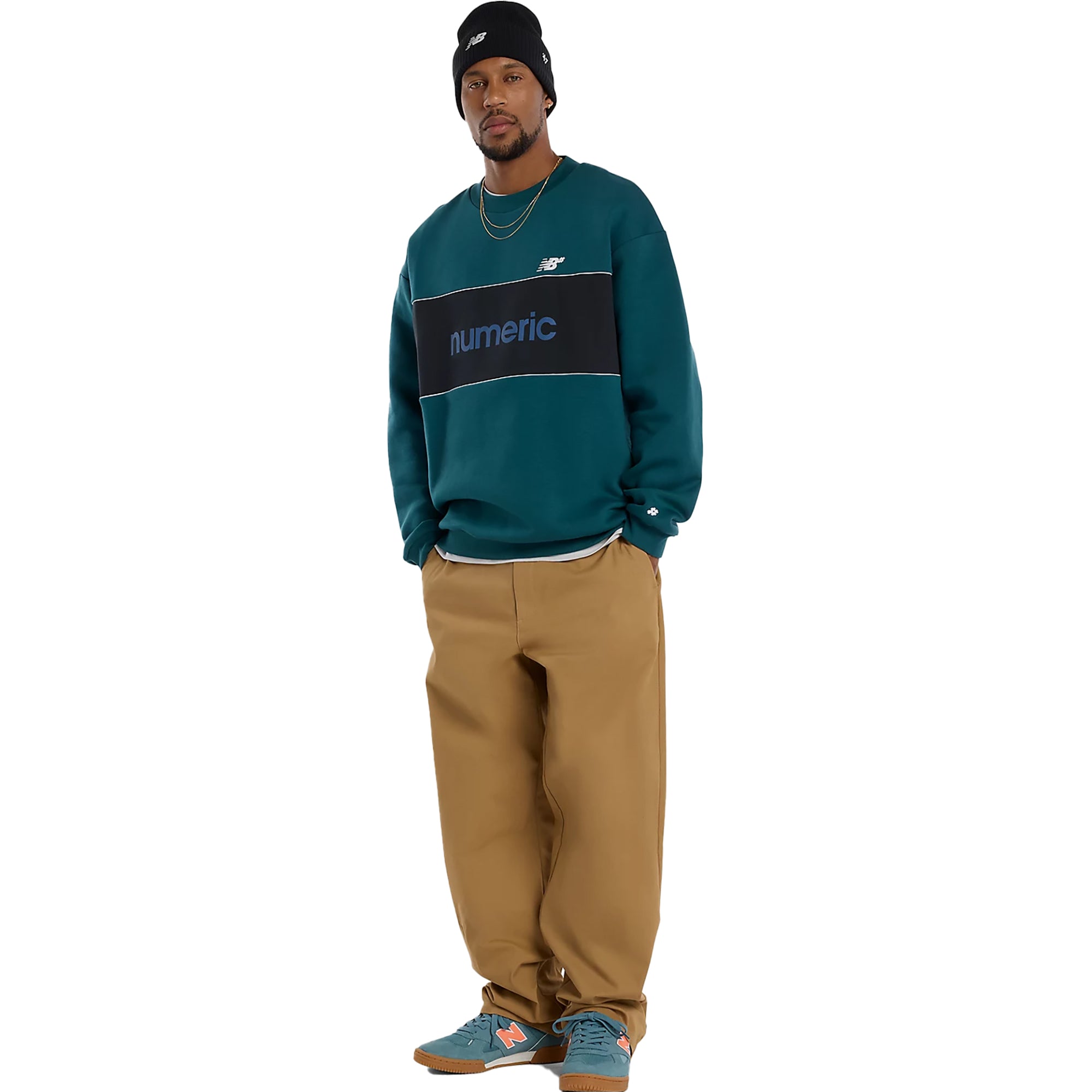 New Balance Numeric Team Crew Medusa Green