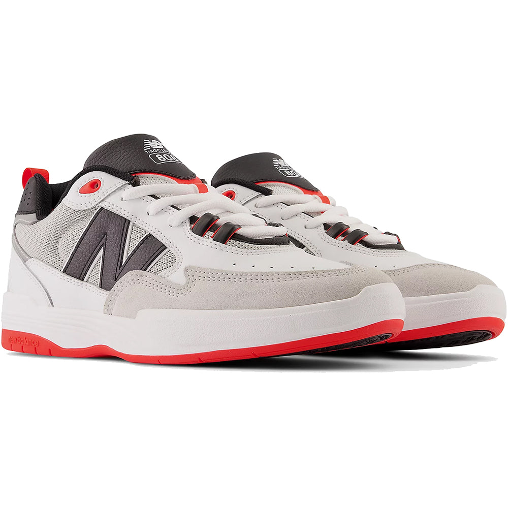 New Balance Numeric Tiago Lemos 808 Shoes White/Black/Red