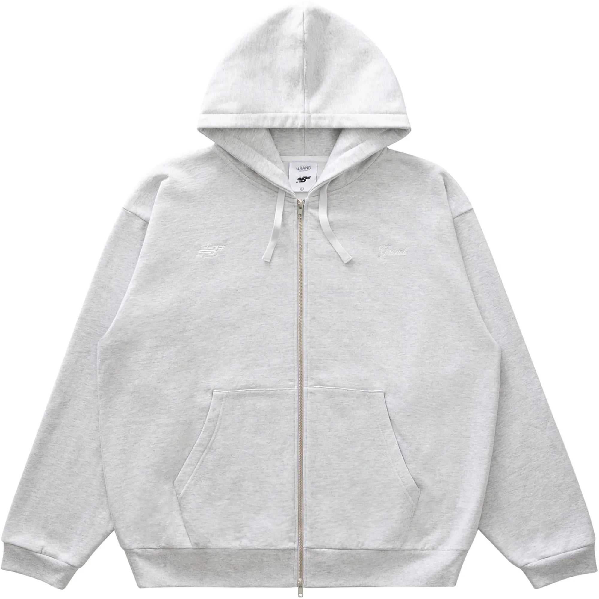 New Balance Numeric x Grand Collection Heavyweight Full Zip Hood Grey