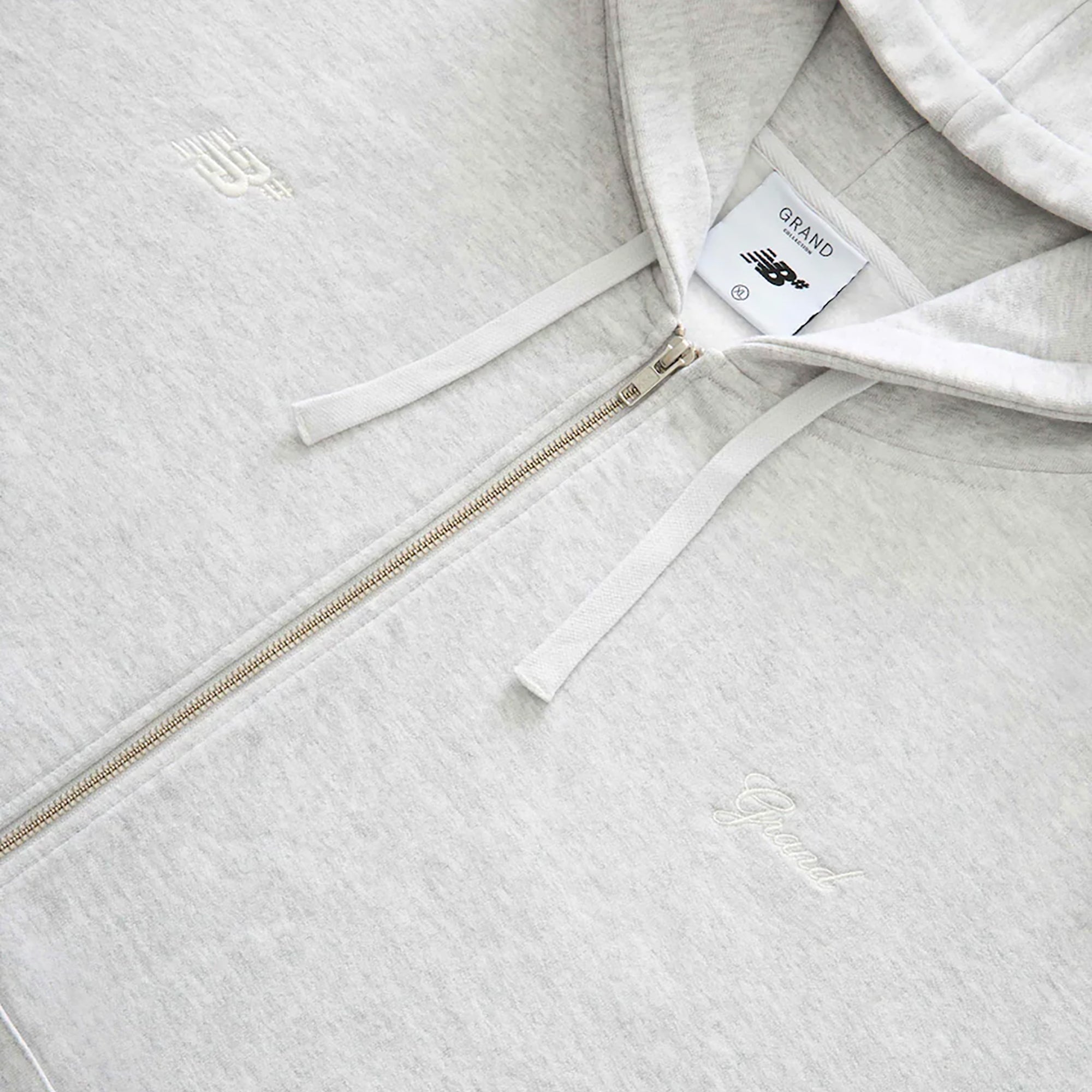 New Balance Numeric x Grand Collection Heavyweight Full Zip Hood Grey
