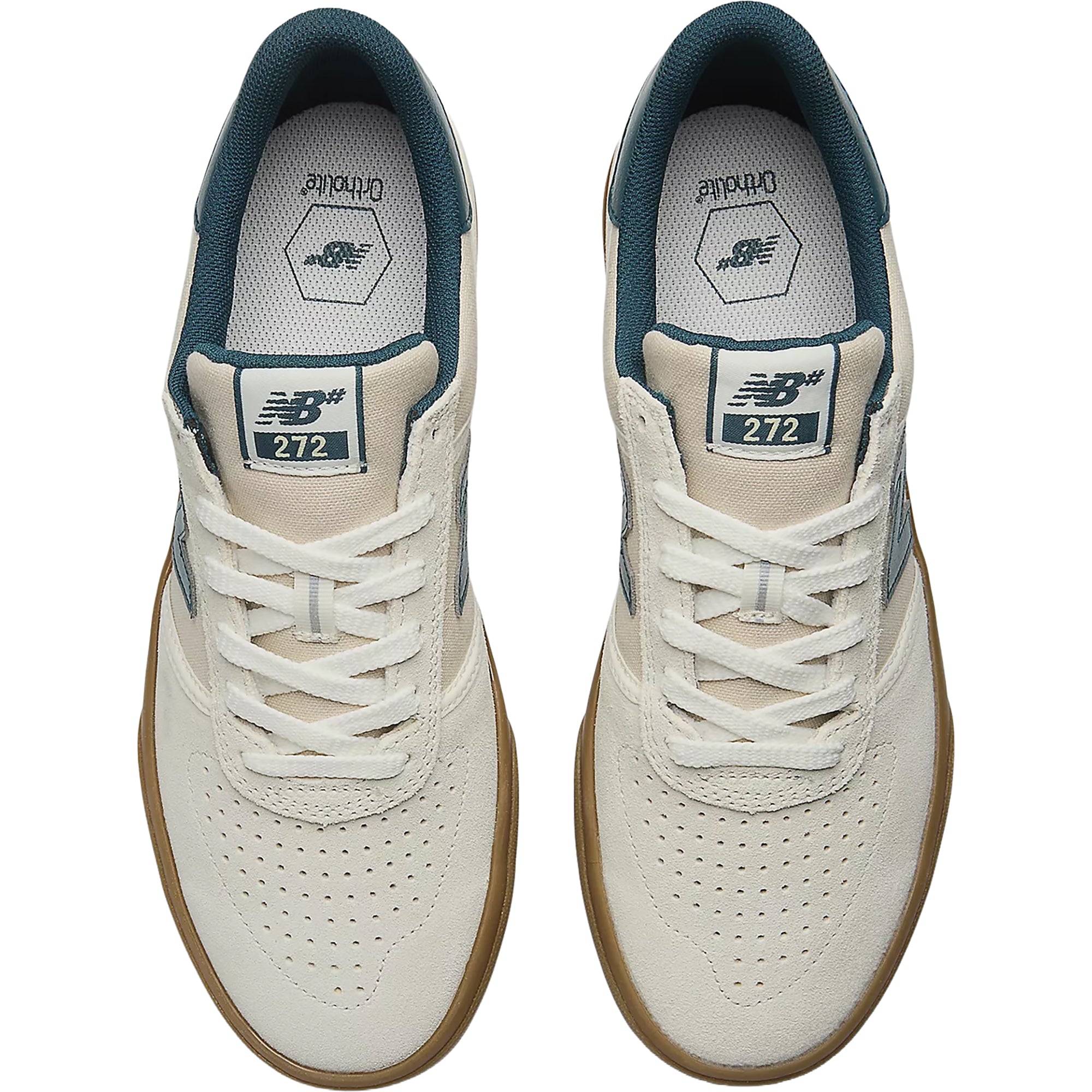 New Balance Numeric 272 Shoes Sea Salt/Deep Ocean