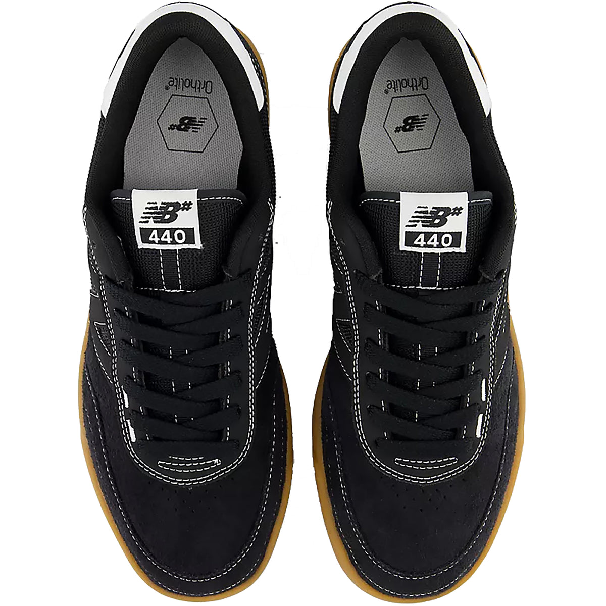 New Balance Numeric 440 V2 Shoes Black/White