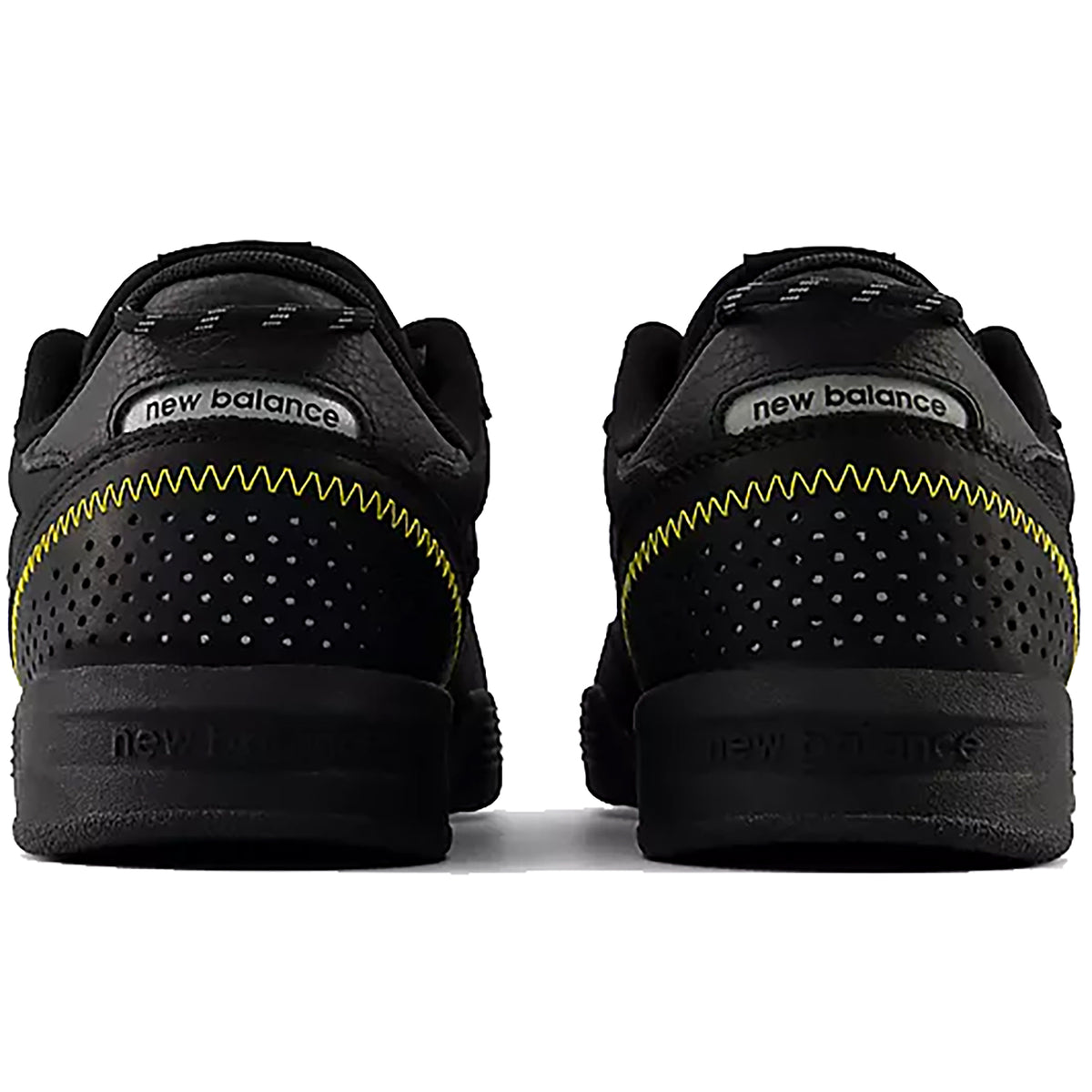 New Balance Numeric 440 WV2 Shoes Black/Happy Yellow