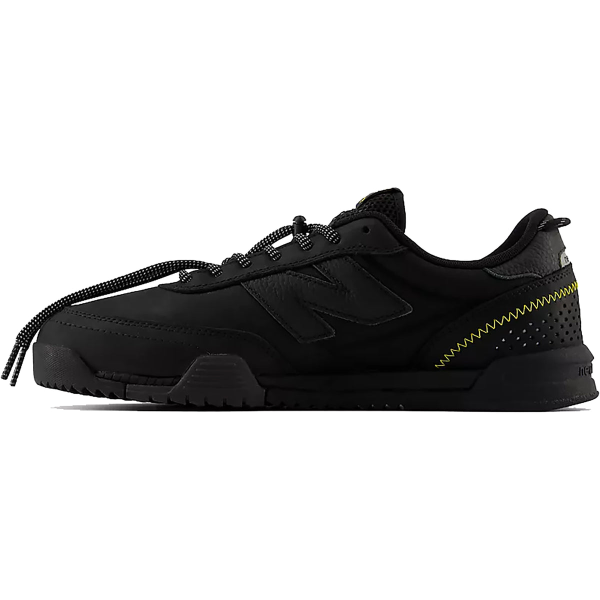 New Balance Numeric 440 WV2 Shoes Black/Happy Yellow