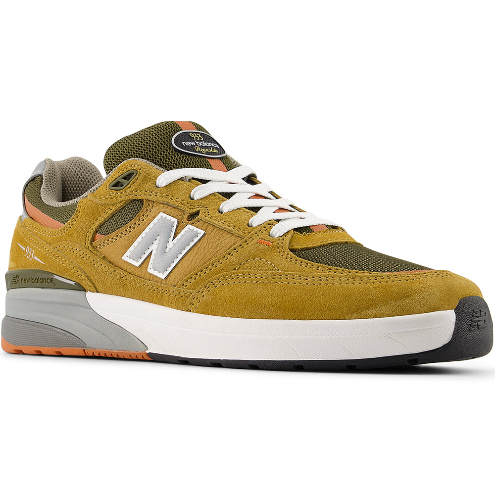 New Balance Numeric Andrew Reynolds 933 Shoes Camel/Dark Brown