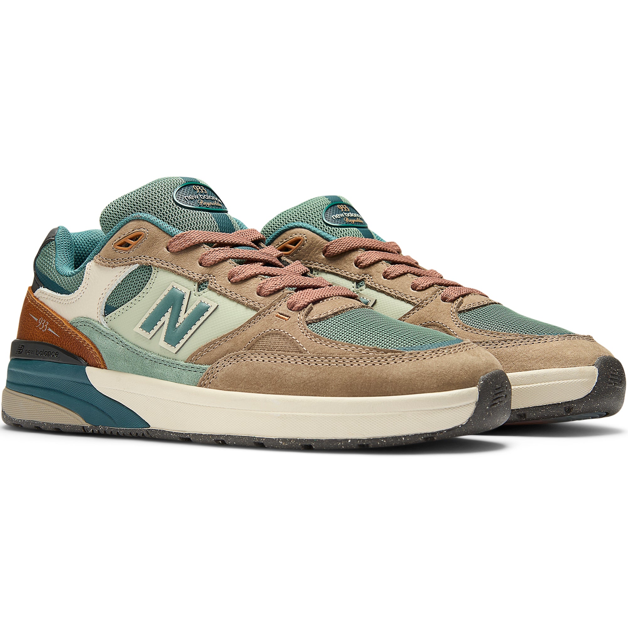 New Balance Numeric Andrew Reynolds 933 Shoes Mushroom/New Spruce