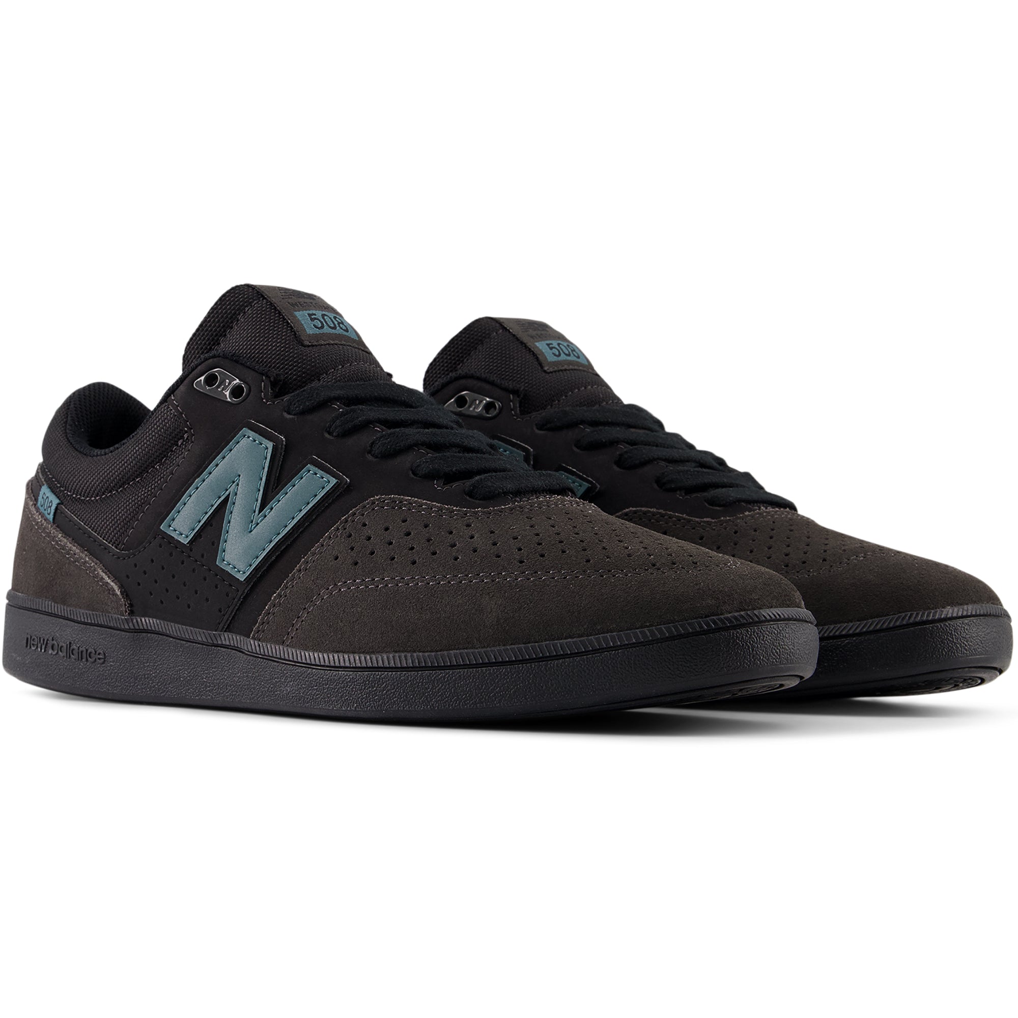 New Balance Numeric Brandon Westgate 508 Shoes Black Cement/New Spruce