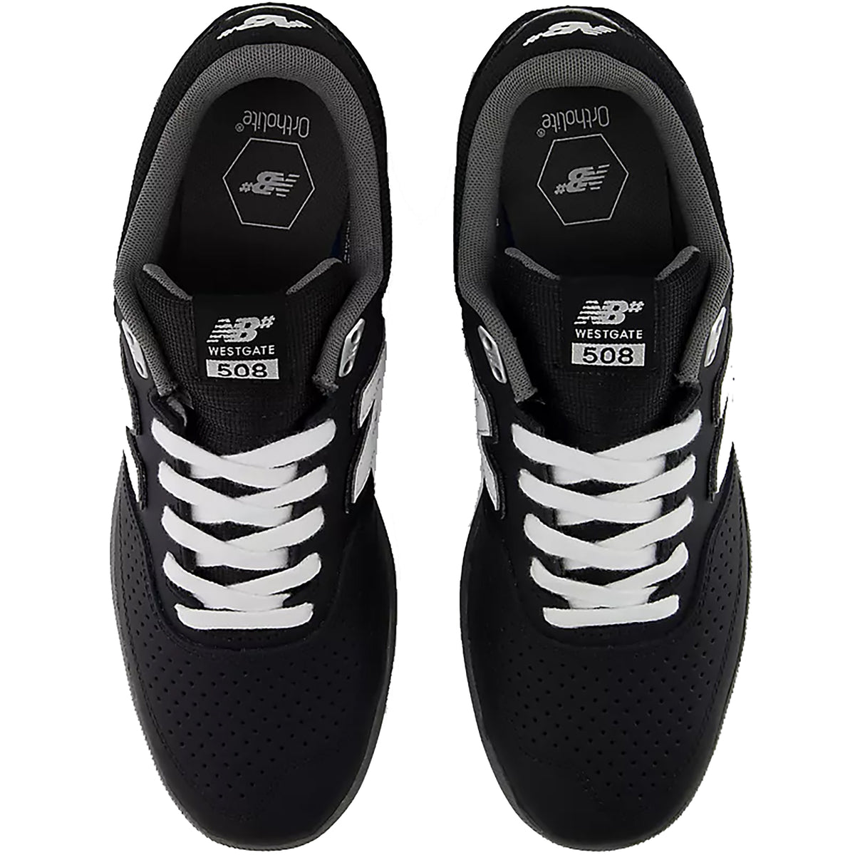 New Balance Numeric Brandon Westgate 508 Shoes Black/White