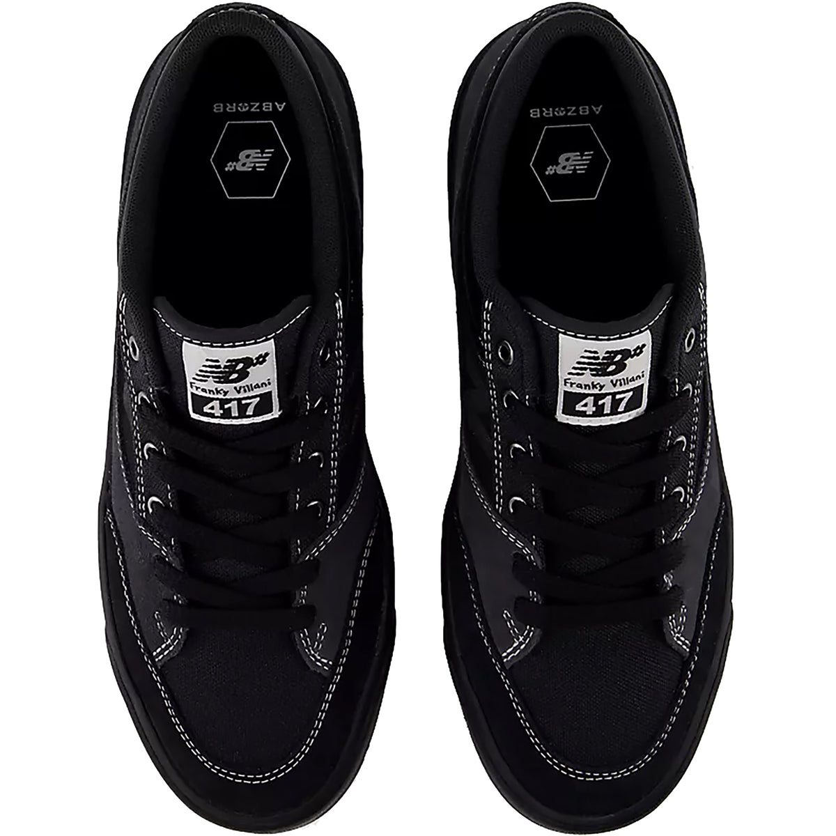 New Balance Numeric Franky Villani 417 Low Shoes Black Cement/Black