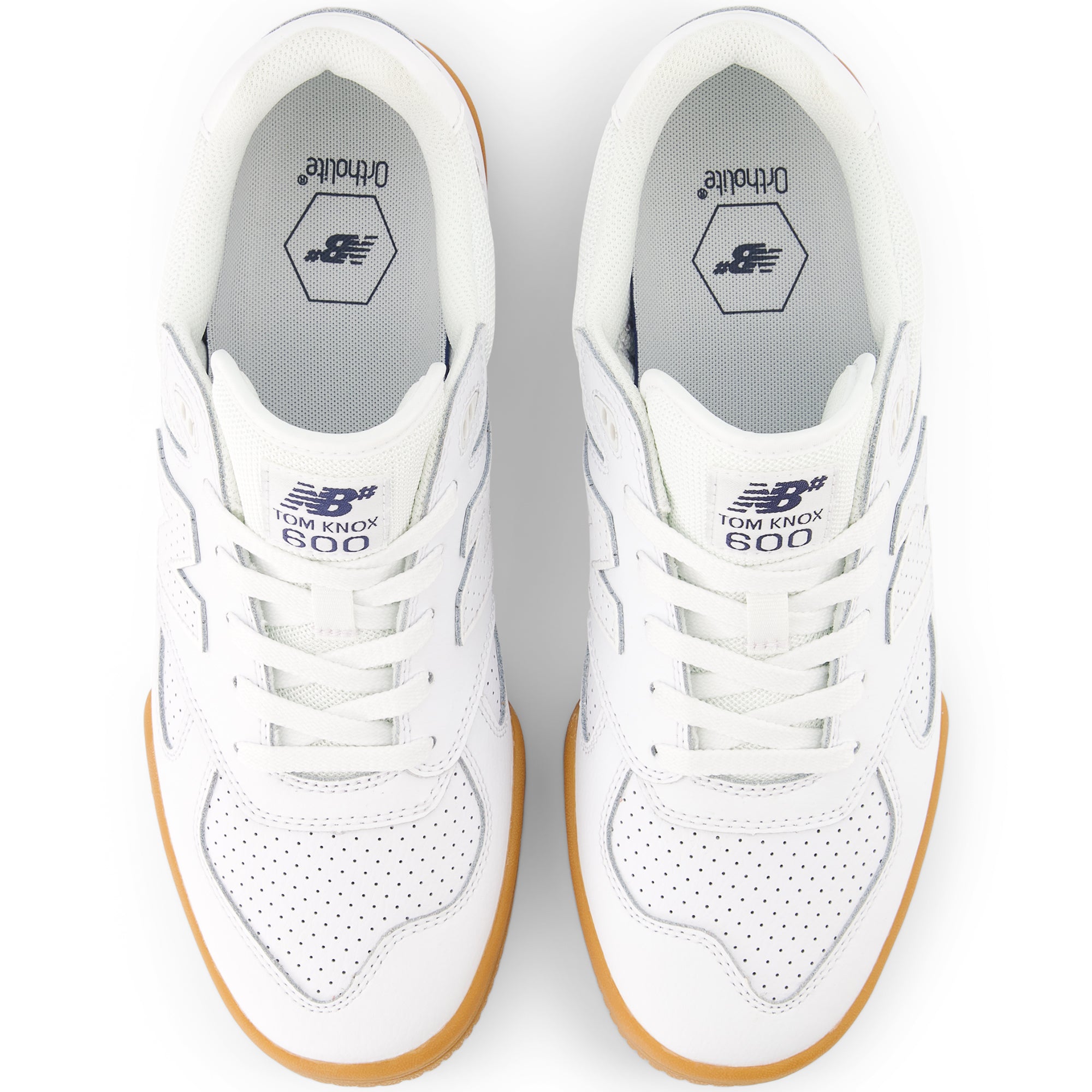 New Balance Numeric Tom Knox 600 Shoes White/White