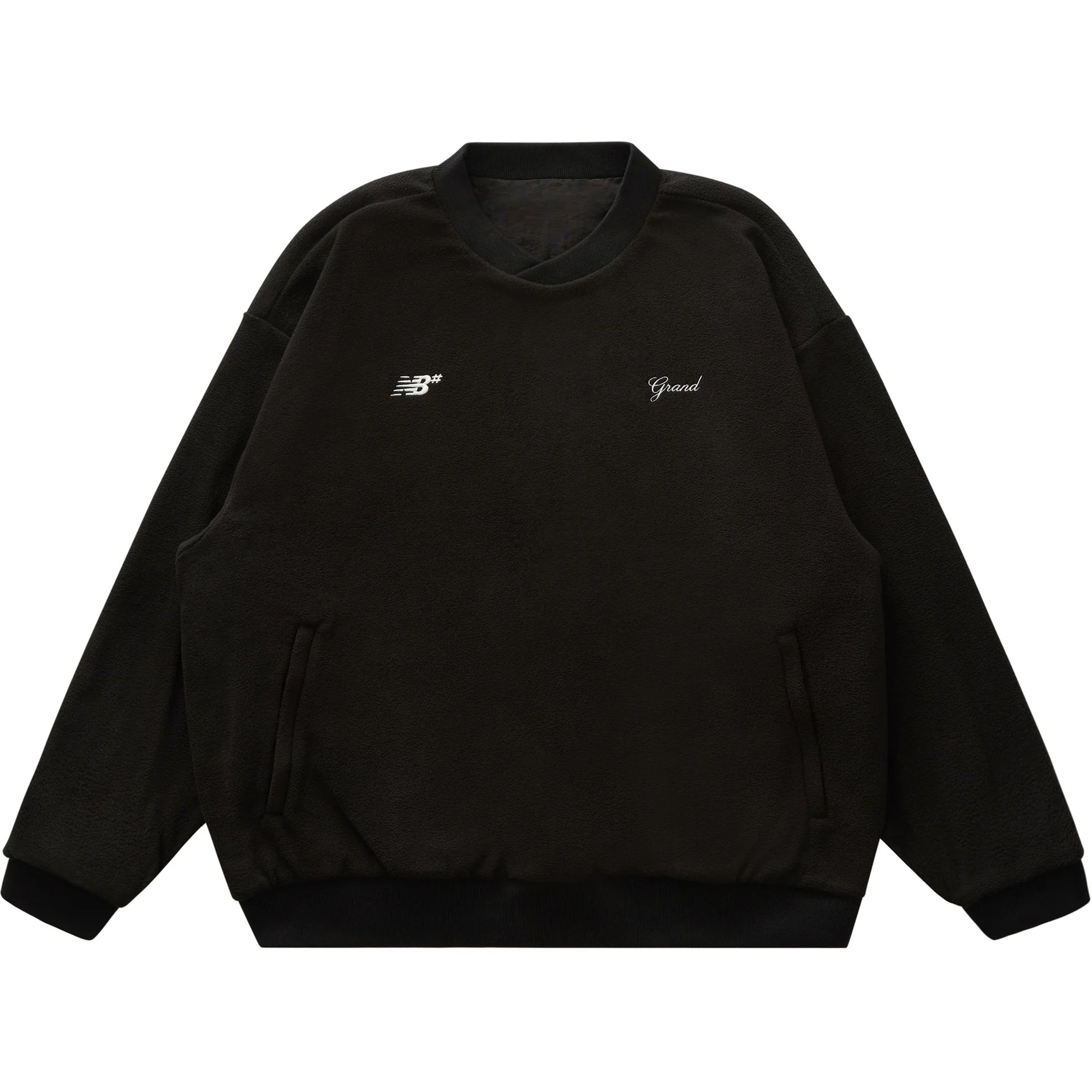 New Balance Numeric x Grand Collection Polar Fleece Windshirt Black