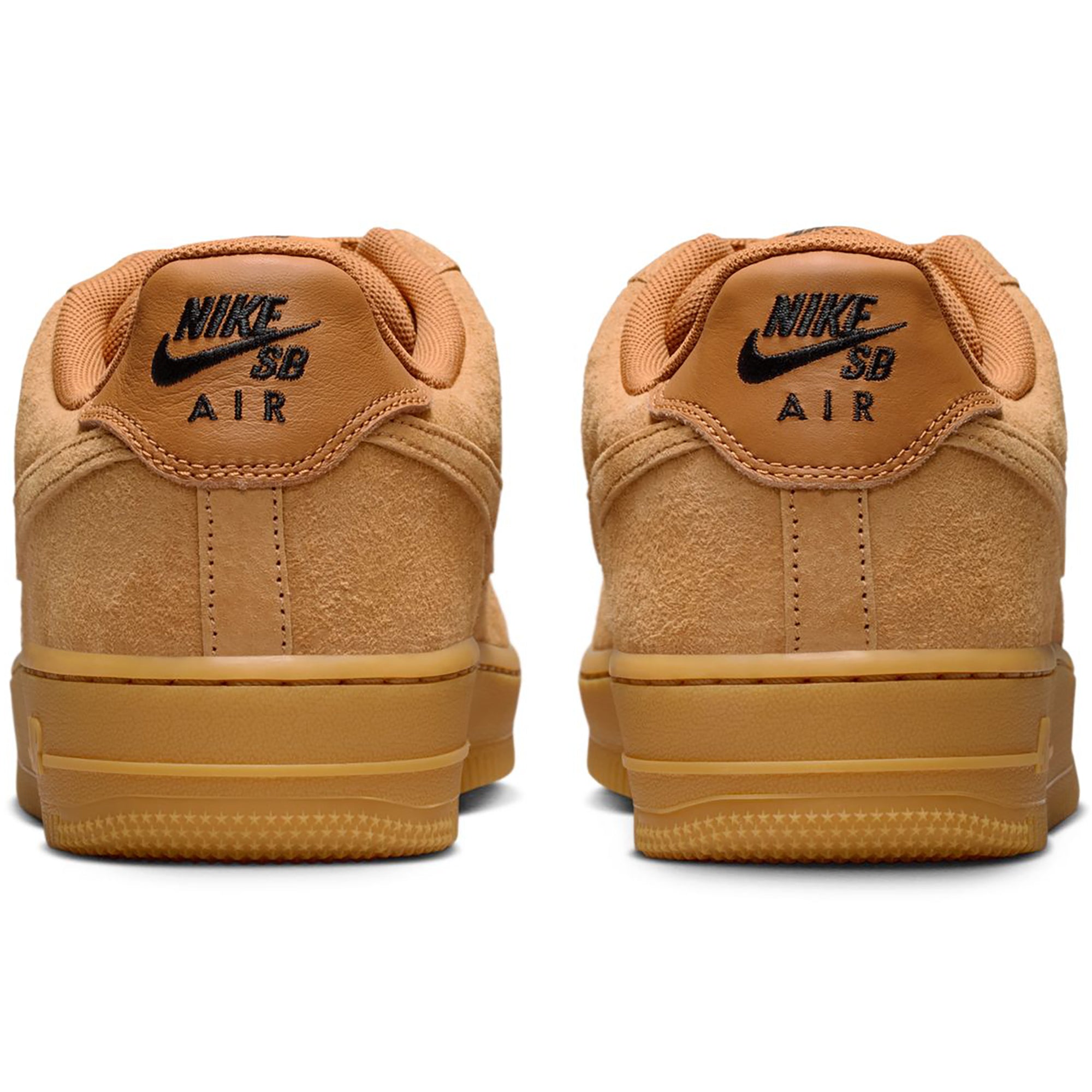 Nike SB Air Force 1 Shoes Flax/Flax-Black-Gum Light Brown