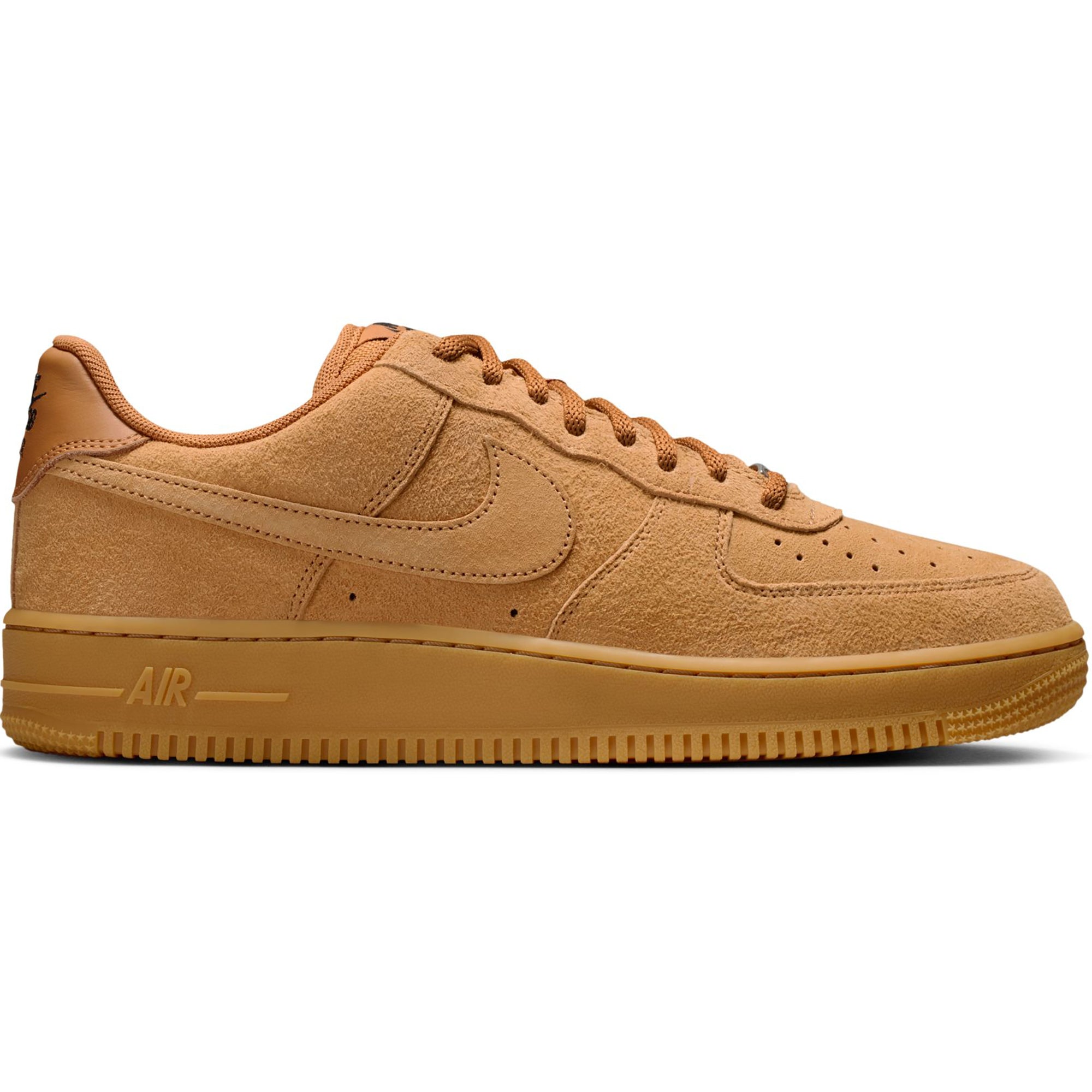 Nike SB Air Force 1 Shoes Flax/Flax-Black-Gum Light Brown