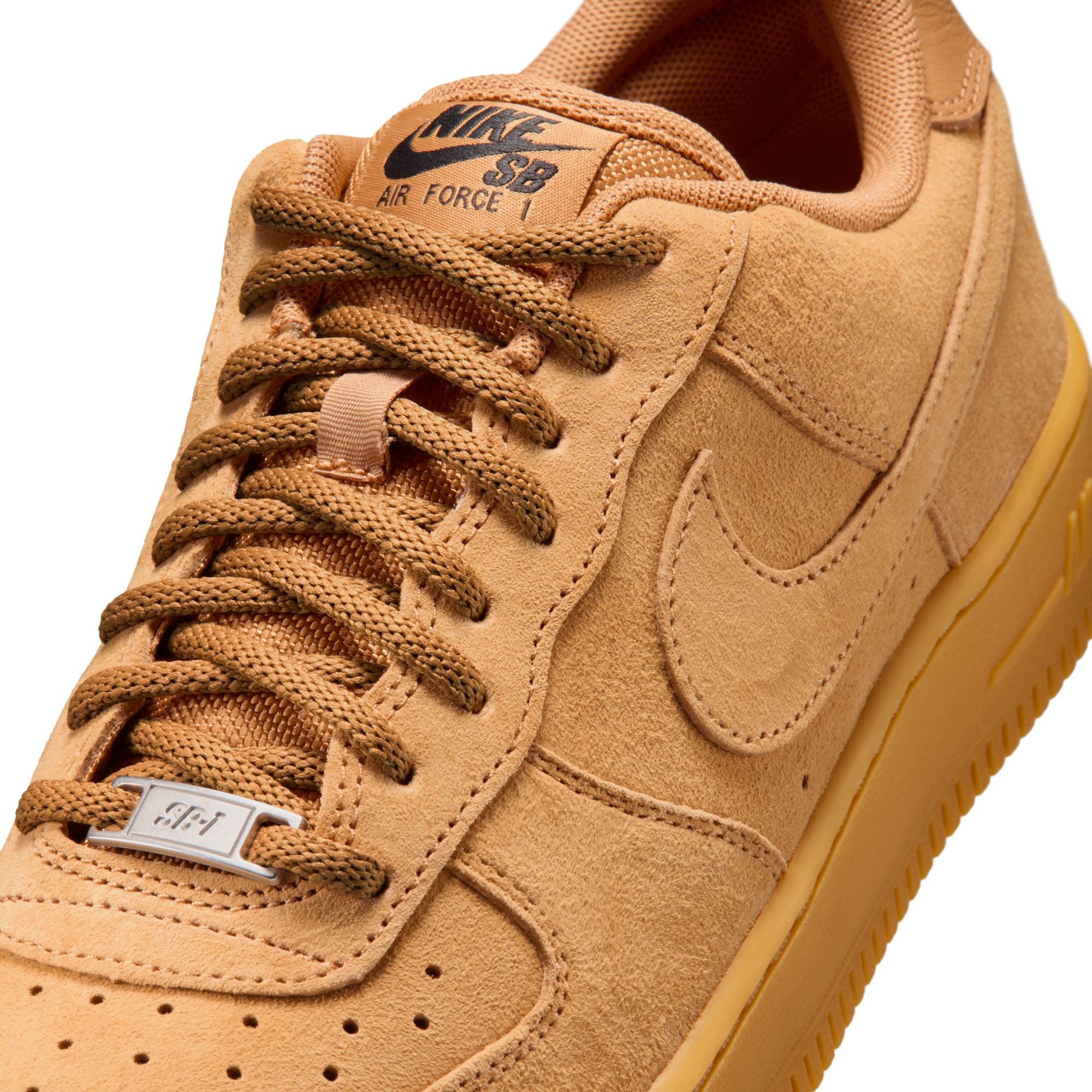 靴 Nike SB Air Force 1 Low Nike SB Air Force 1 Shoes Flax/Flax-Black-Gum Light Brown | NOTE shop