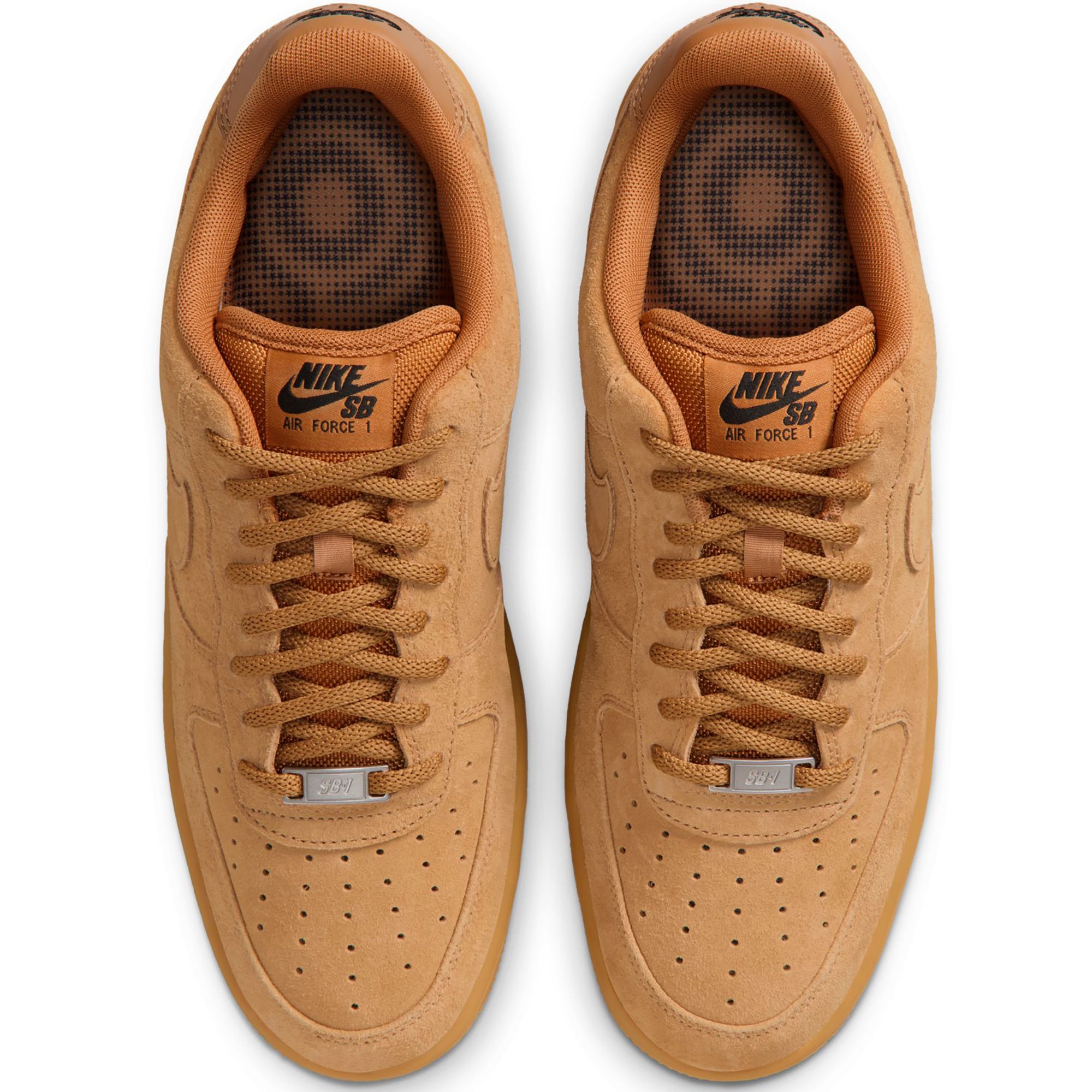 Nike SB Air Force 1 Shoes Flax/Flax-Black-Gum Light Brown | NOTE shop