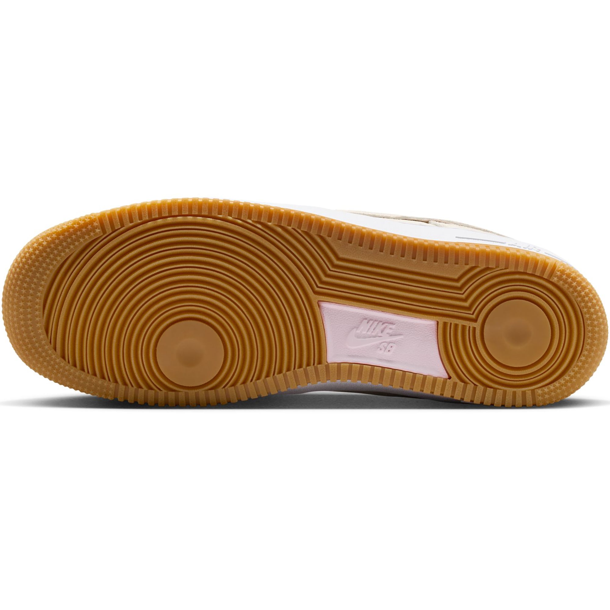 Nike SB Air Force 1 Shoes Light Orewood Brown/Light Orewood Brown-White