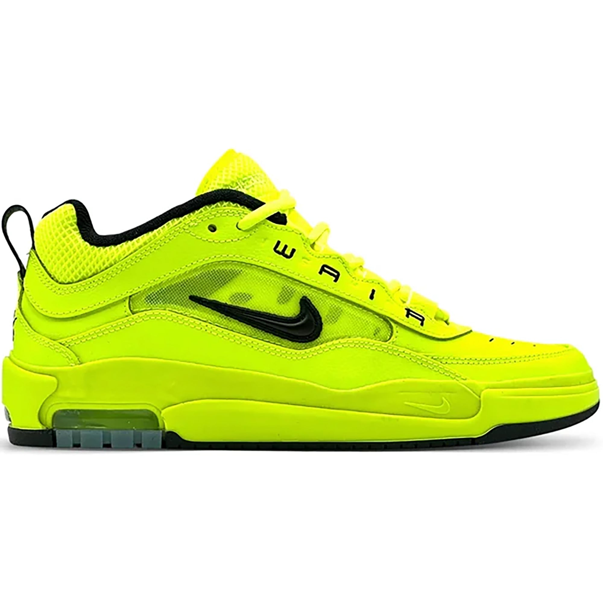 Nike SB Air Max Ishod Premium Shoes Volt/Black-Volt-Black