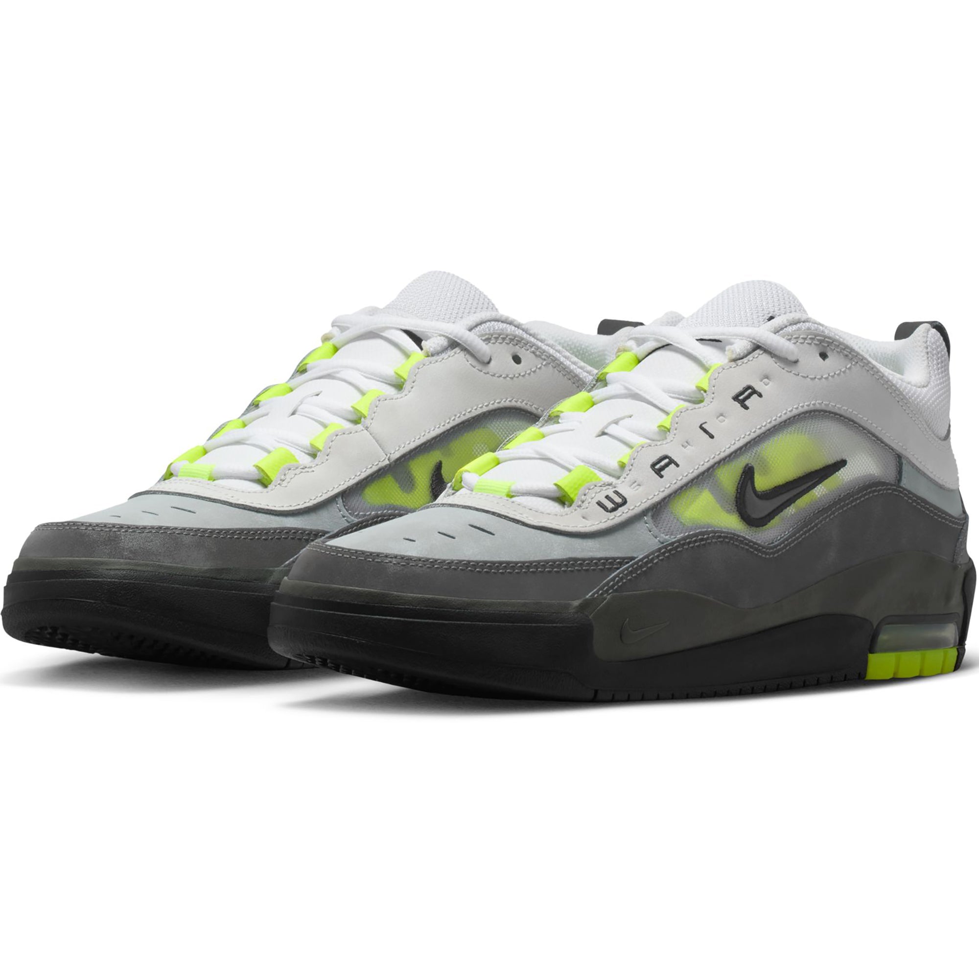 Nike SB Air Max Ishod Wair Shoes Black/Neon Yellow-Anthracite-Light Graphite
