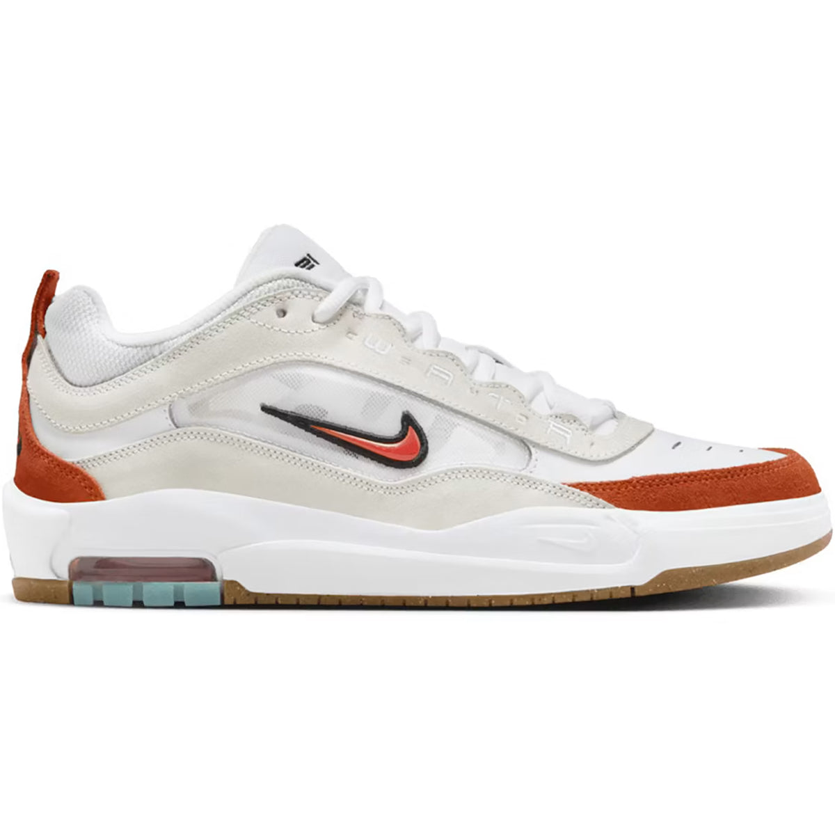 Nike SB Air Max Ishod Wair Shoes White/Orange-Summit White