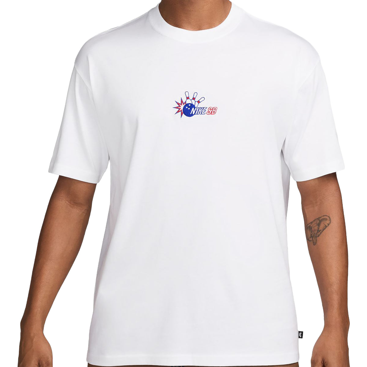 Nike SB Bowling Skate T-Shirt White