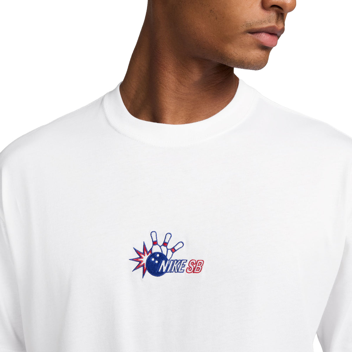 Nike SB Bowling Skate T-Shirt White