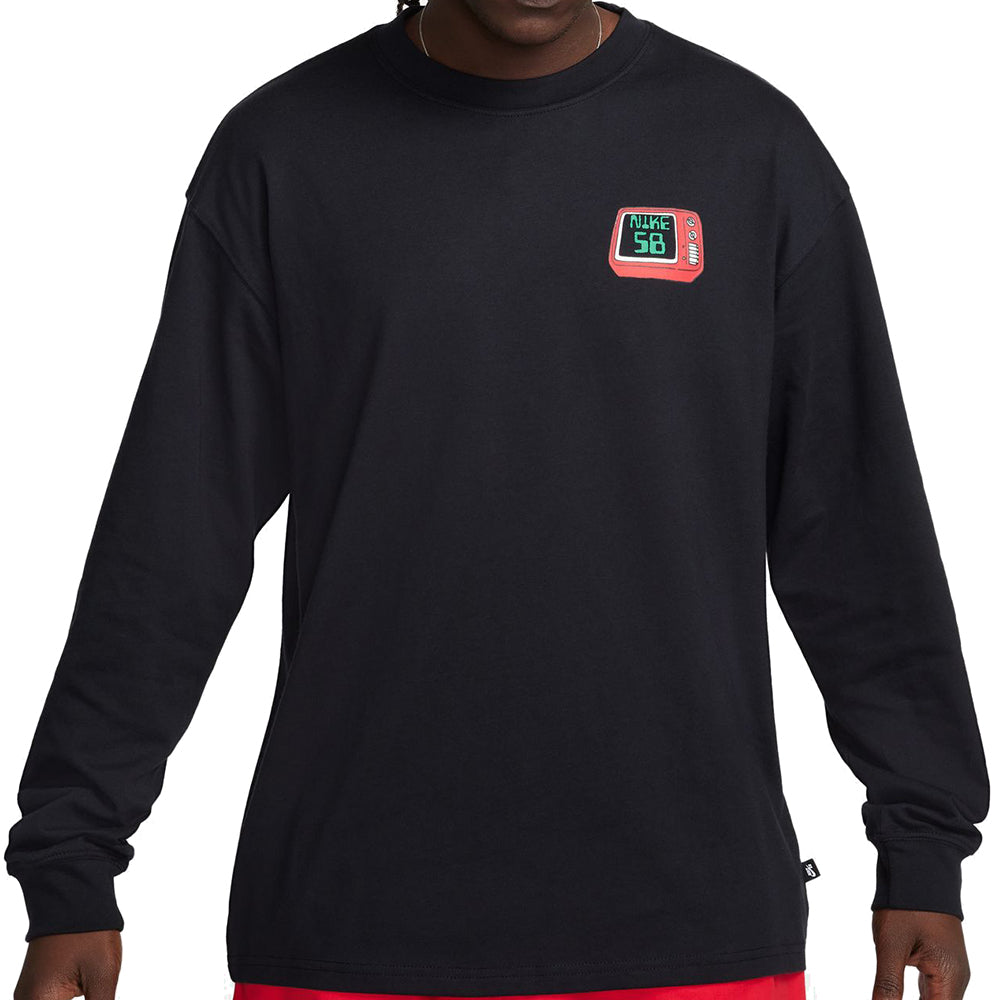 Nike SB Brainwash Max90 Long Sleeve T Shirt Black