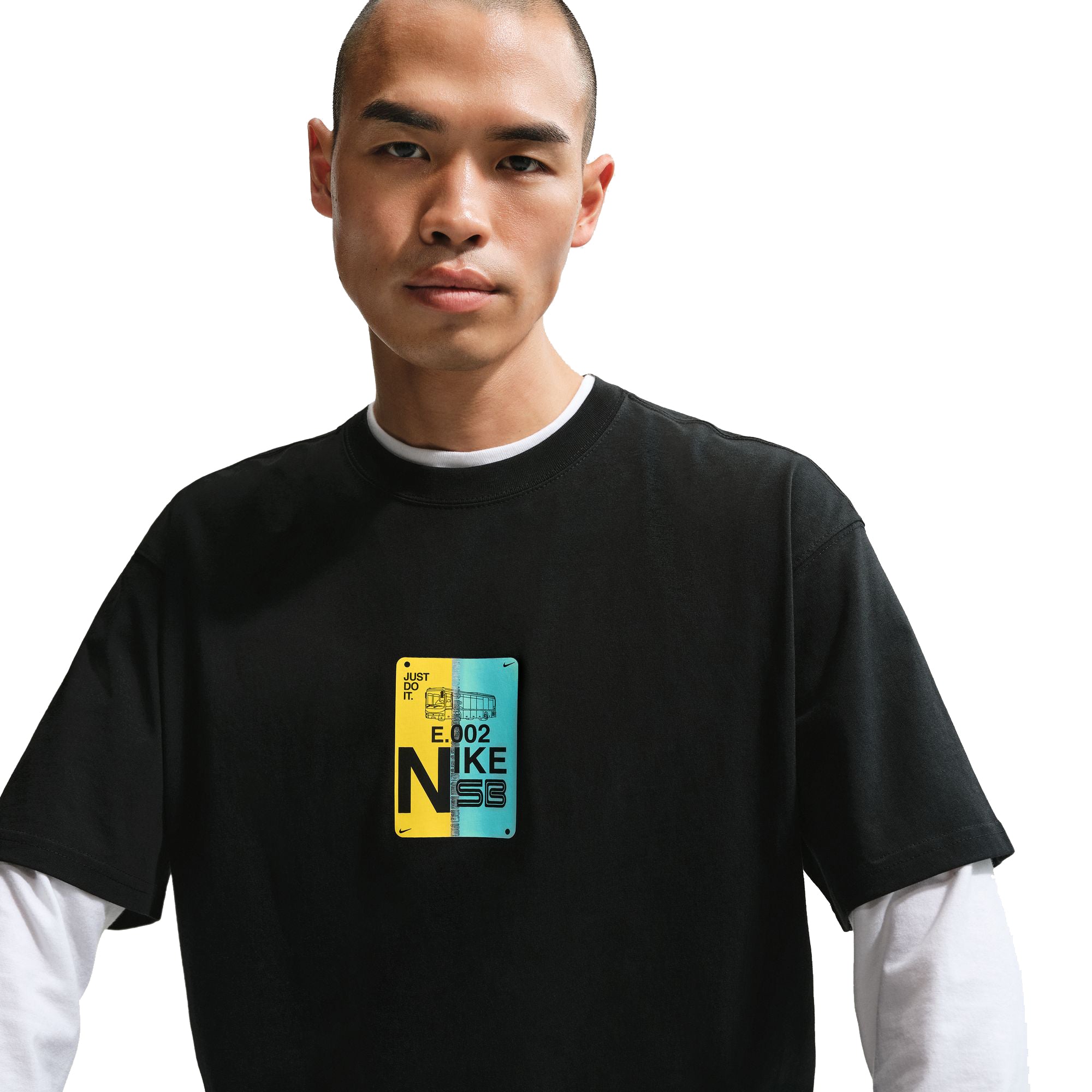 Nike SB Bus Pass Skate T-Shirt Black